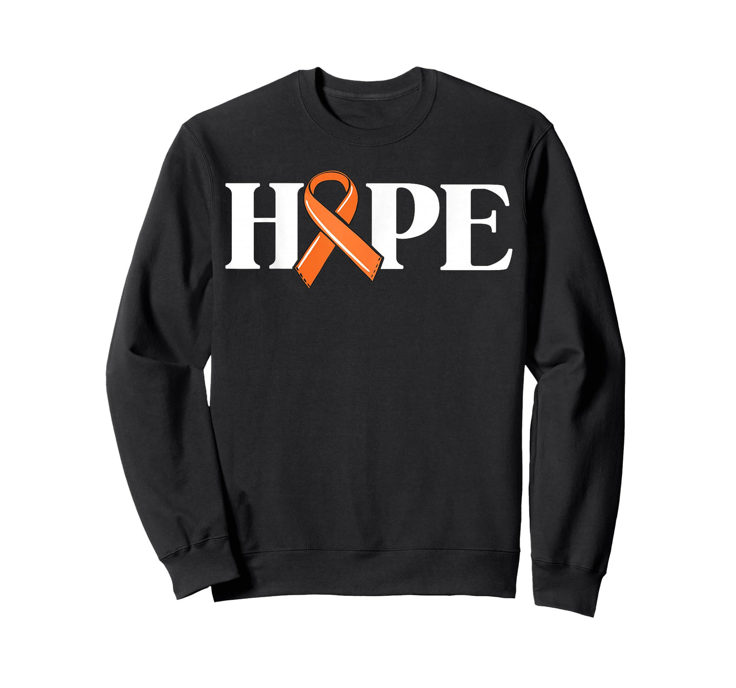 Leukemia Cancer Awareness Items Cancer Hope Orange Ribbon T-Shirt