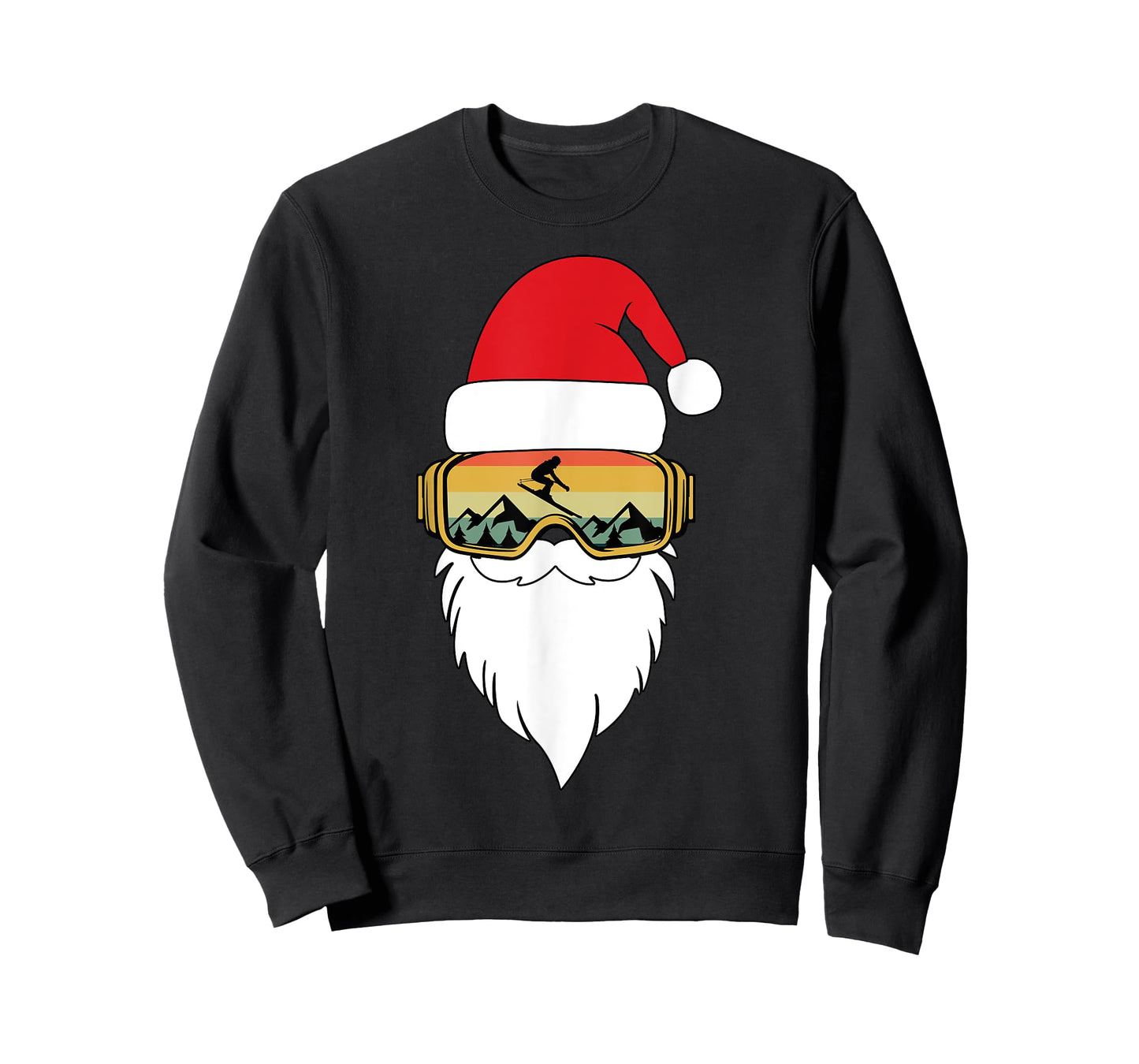 Skiing Christmas Winter Skier Funny Apres Ski T-Shirt