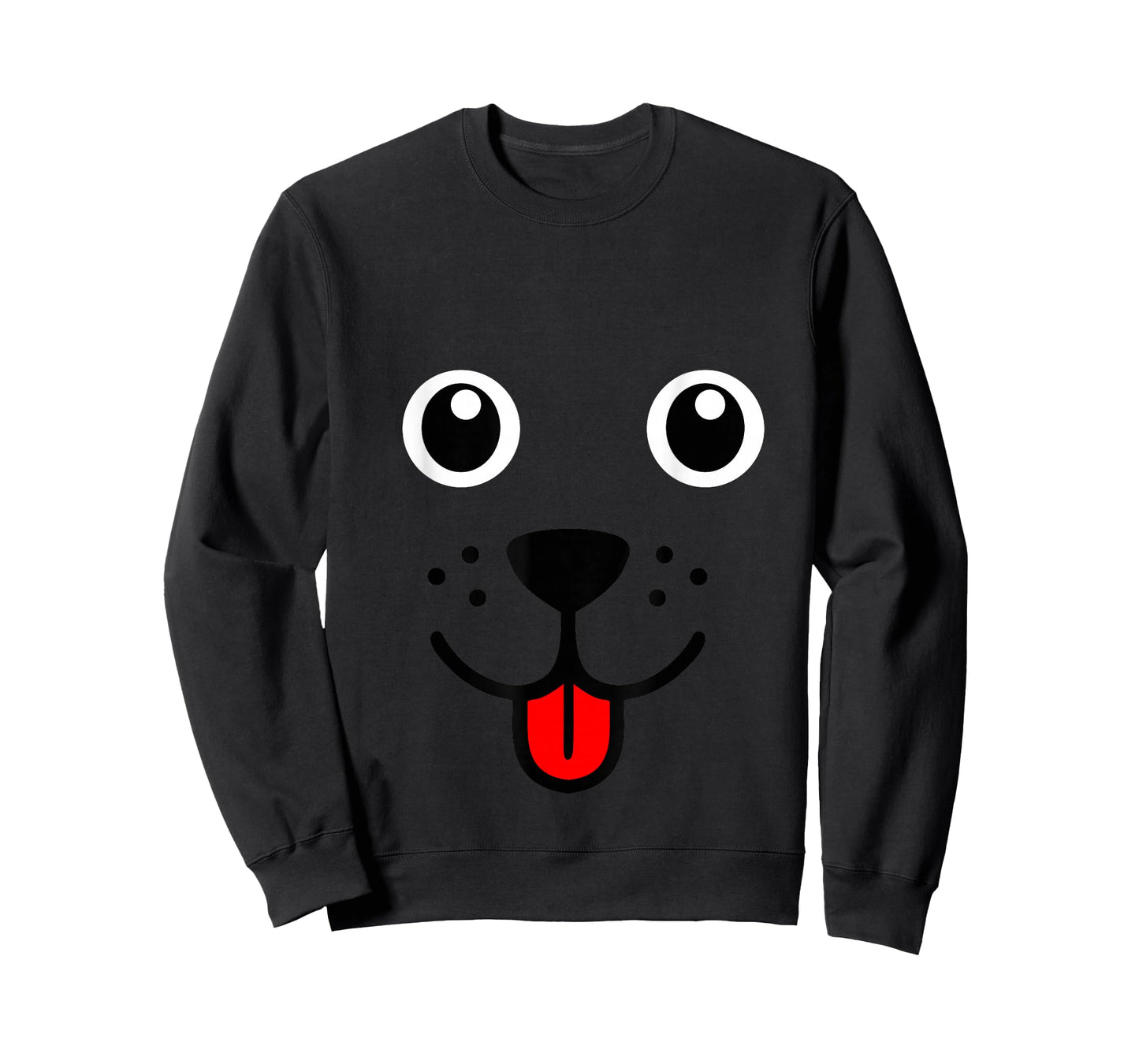 Funny Pet Animal Dog Puppy Happy Emoticon Face T-Shirt Gift T-Shirt