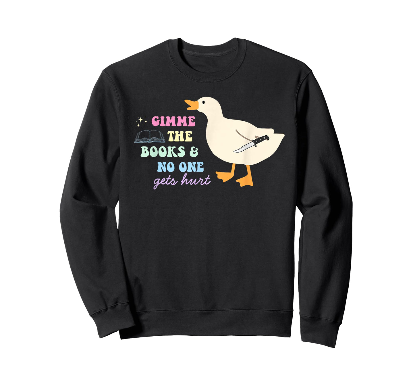 Gimme The Books & No One Gets Hurt Funny Bookish T-Shirt