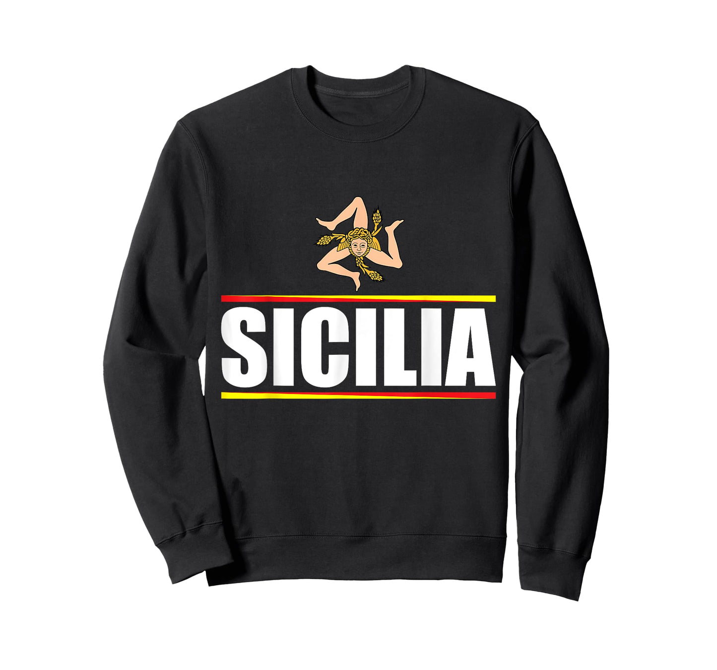 Sicilia Flag Sicily Palermo Italy T-Shirt