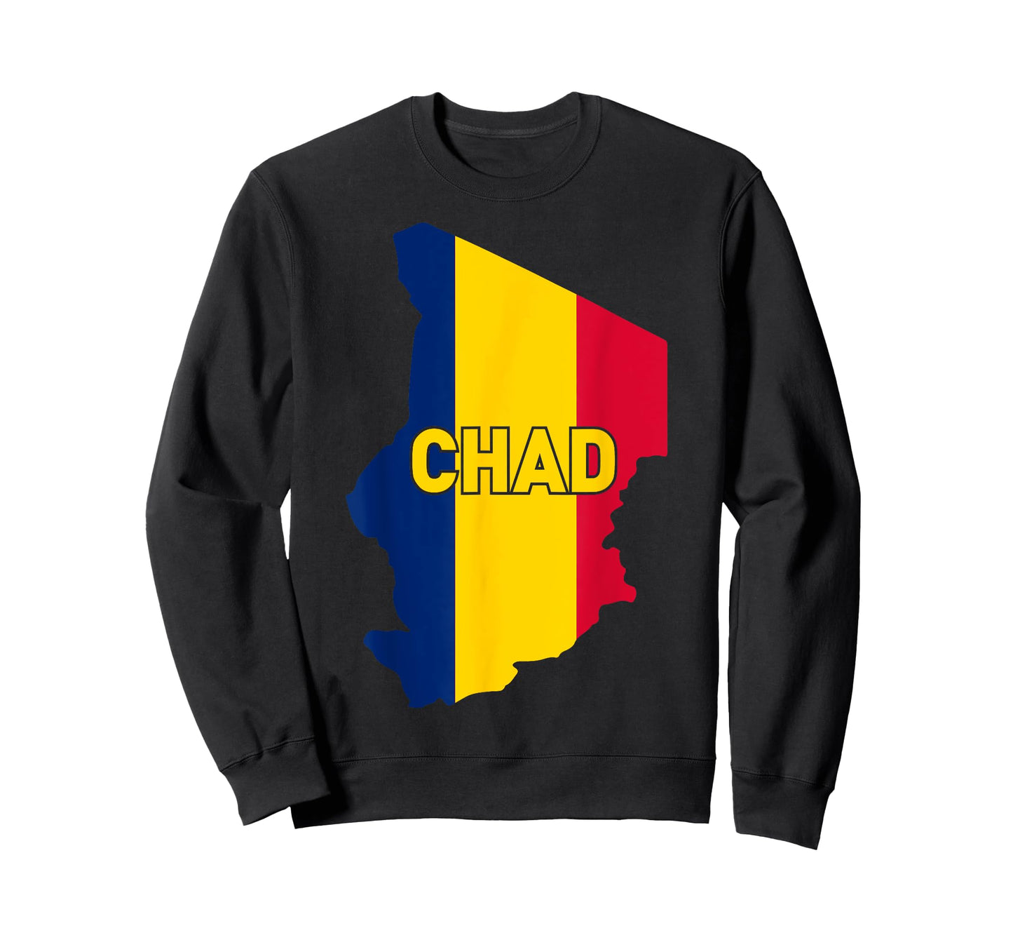 Proud Family and Patriotic Flag of Country Chad T-Shirt for Women Kids Men