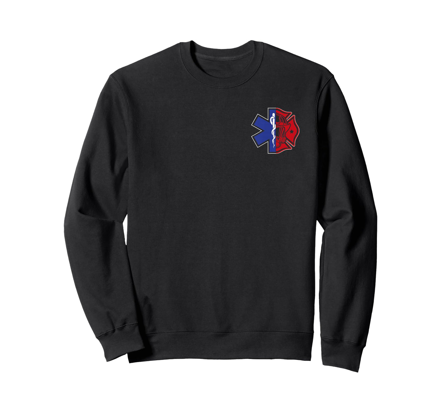 EMT EMS Firefighter Firefighter Two Sided T-Shirt