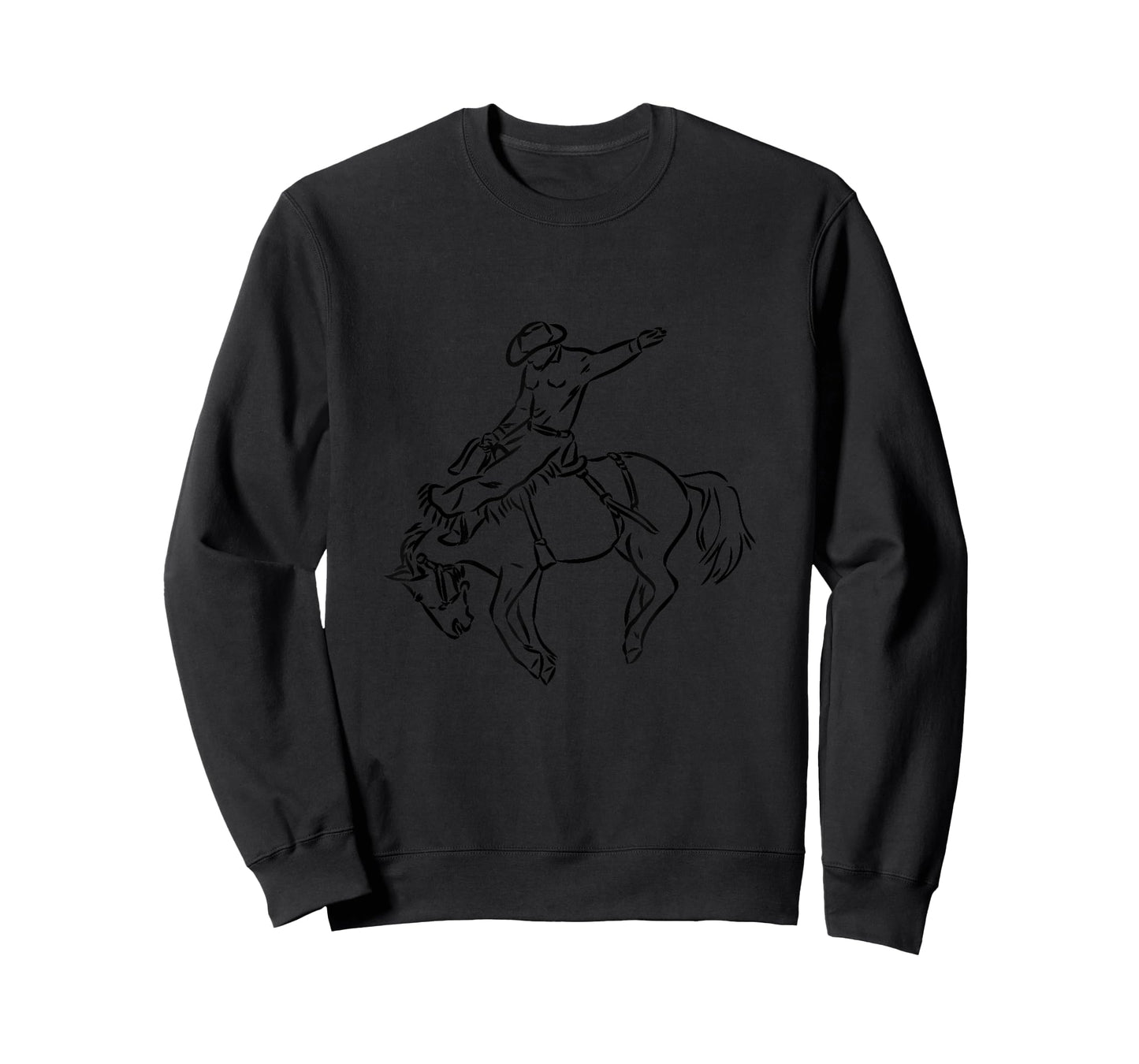 Vintage Rodeo Shirt Bucking Bronco Horse Western Cowboy T-Shirt