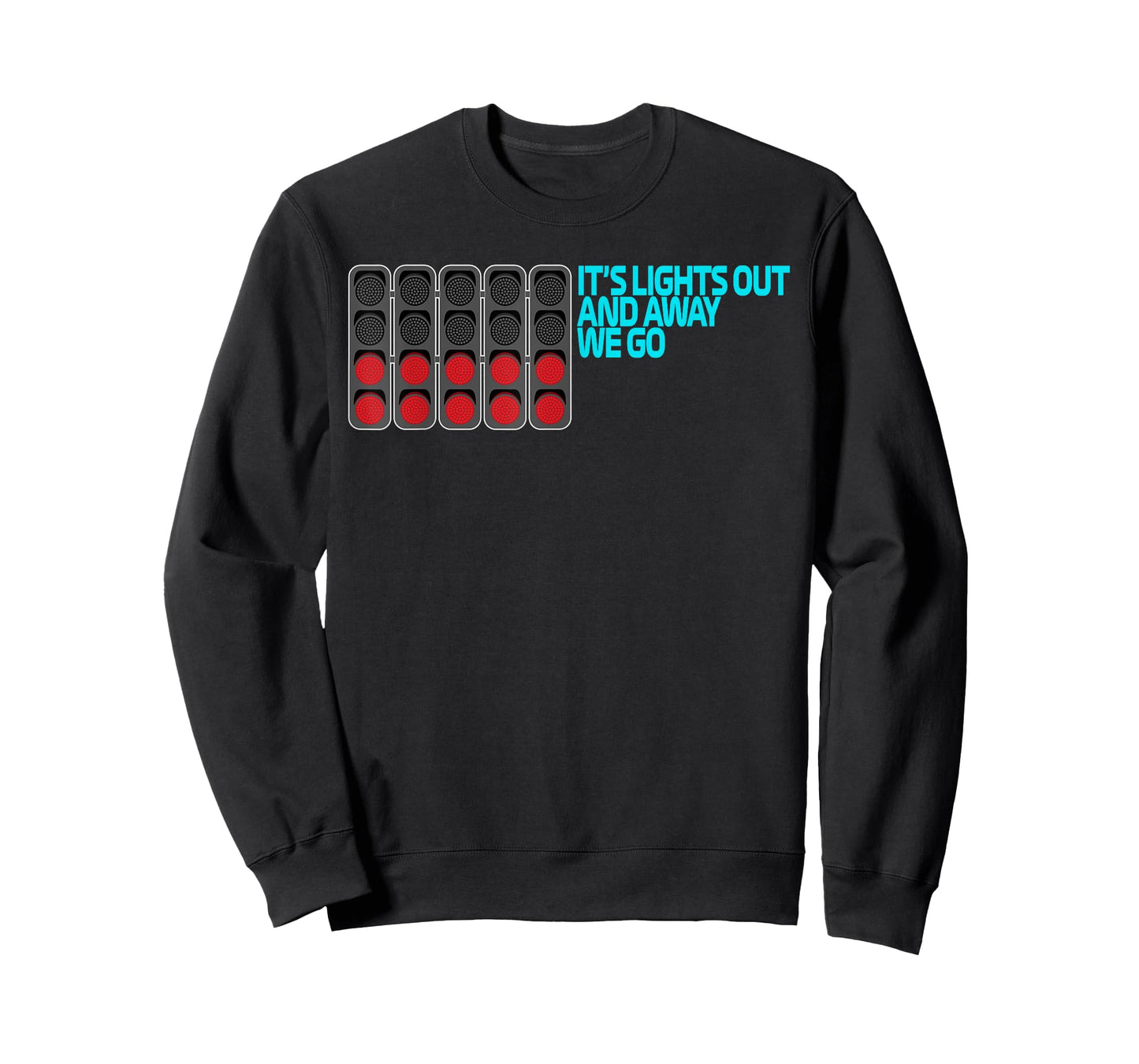 It's Lights Out and Away We Go Race Week Motorsport Racing T-Shirt