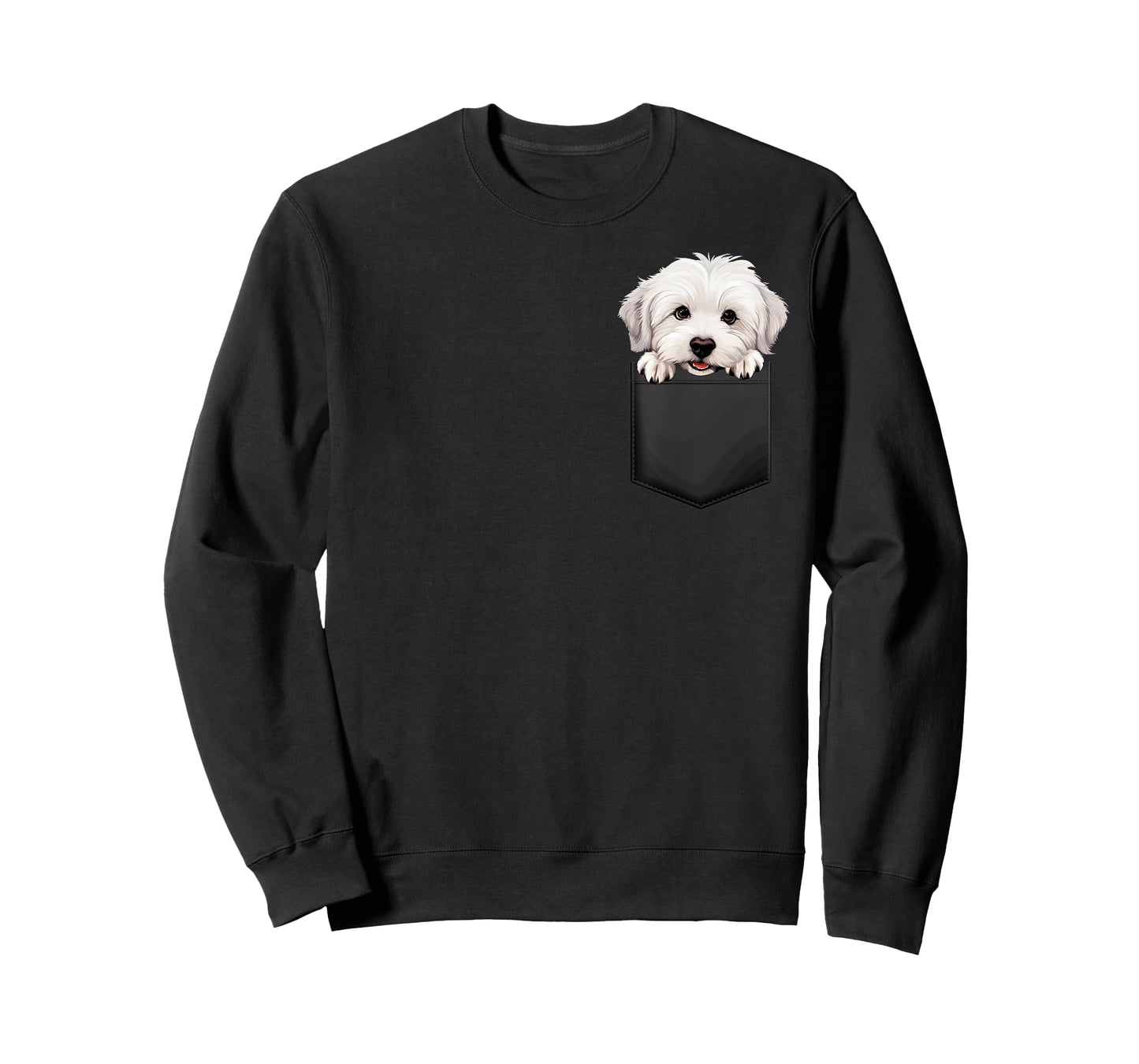 Coton De Tulear Puppy Dog In Pocket Cute Pet Lover Men Women Kids T-Shirt