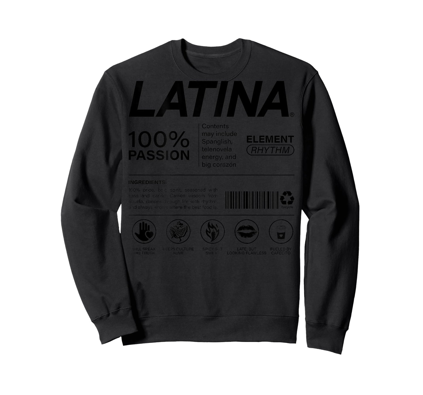 Spicy Funny Latina Mom Hispanic Heritage Month Pride T-Shirt