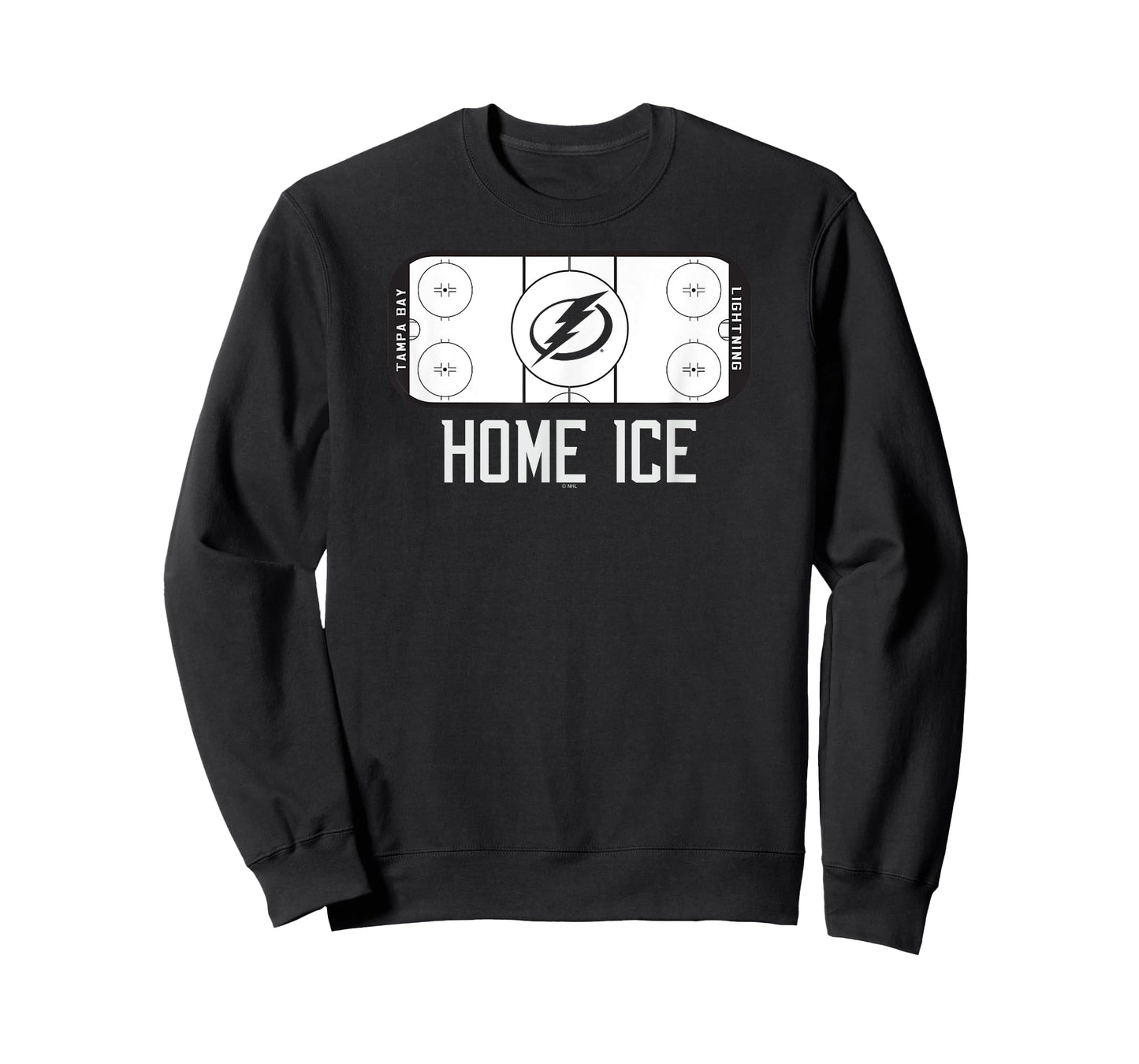 Tampa Bay Lightning Home Ice Blue Officially Licensed T-Shirt