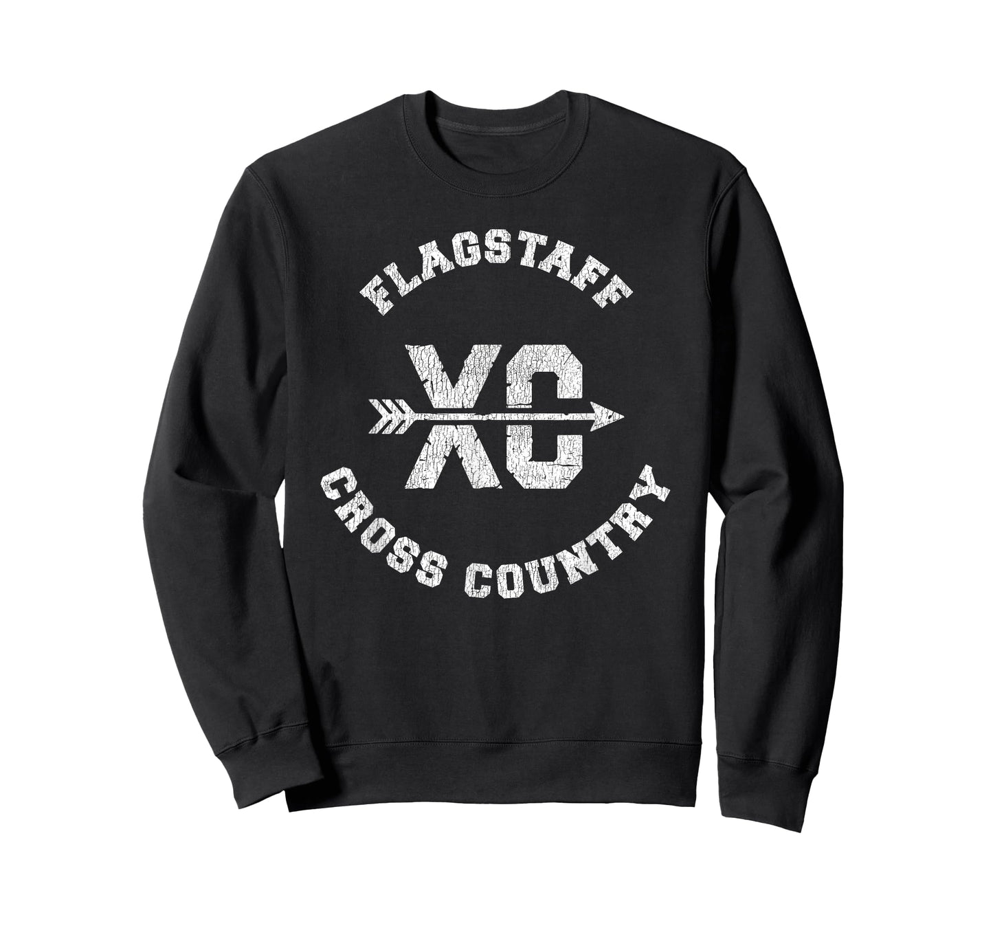 Flagstaff Cross Country Retro Distressed XC Running T-Shirt