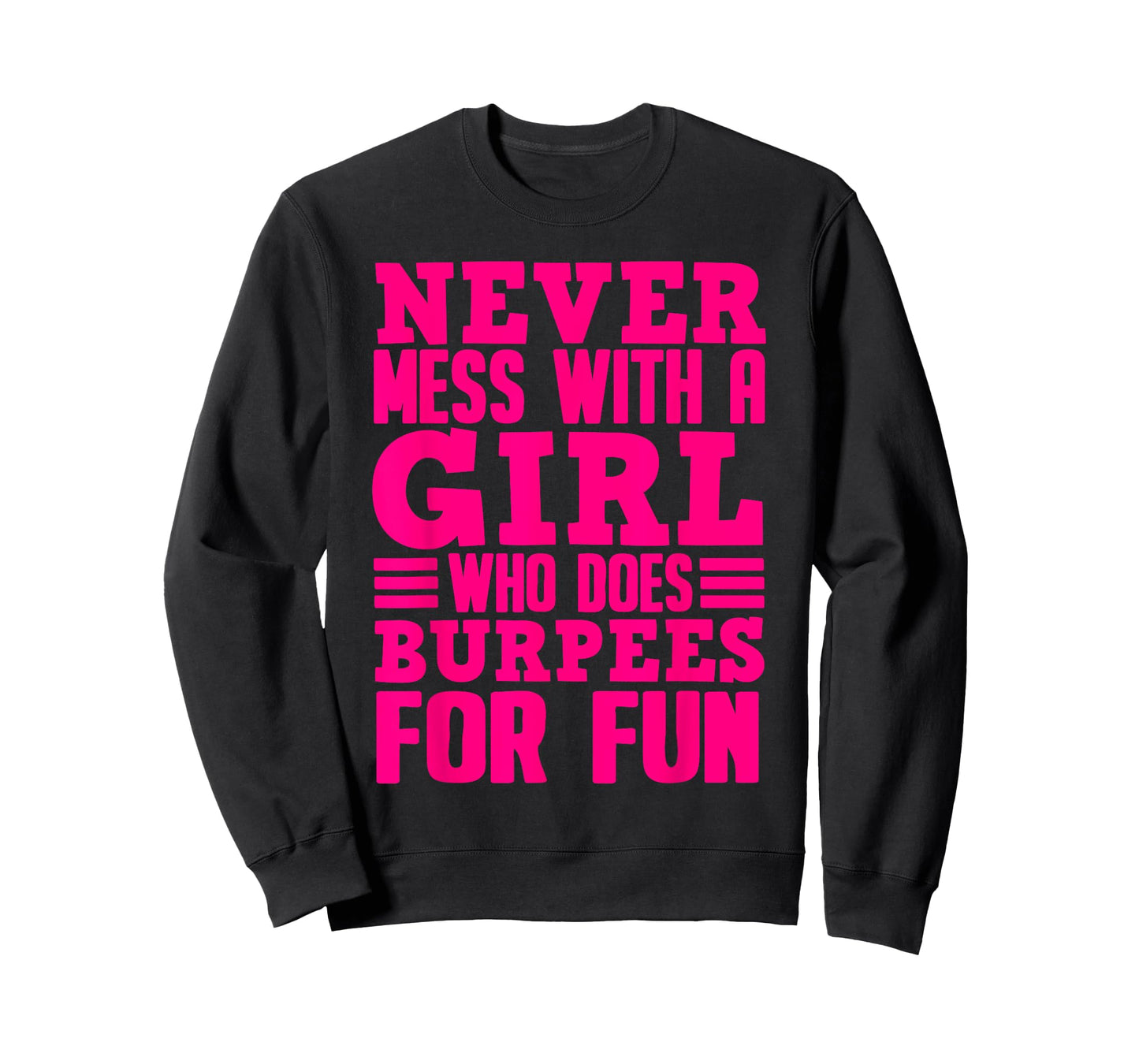 Funny Fitness Burpees Gift Girls Cute Exercise Lovers Women T-Shirt