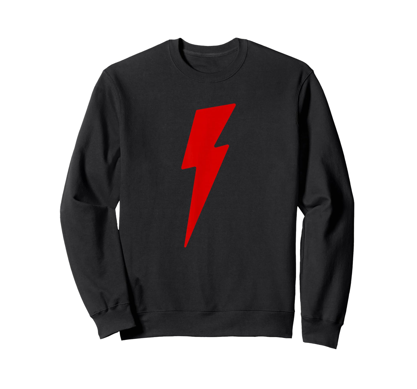 Red Lightning Bolt | Thunder Bolt Graphic T-Shirt