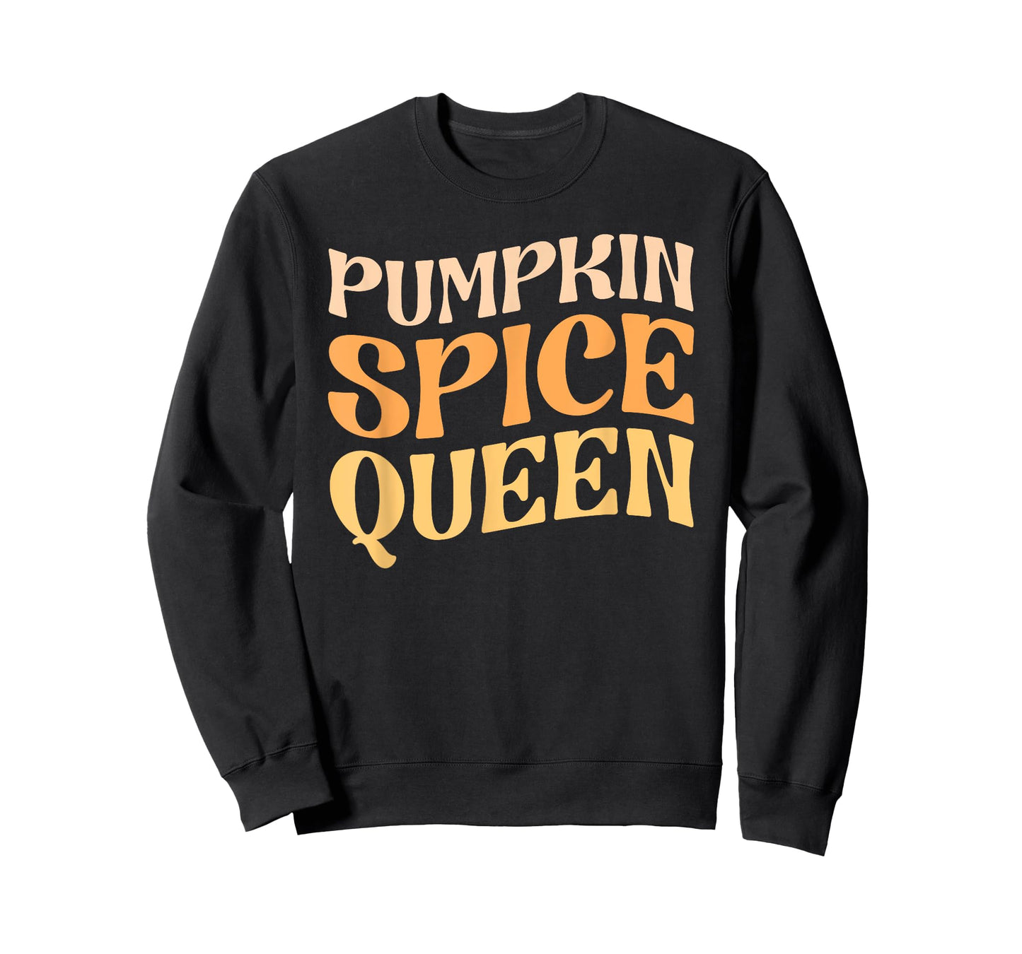 Pumpkin Spice Queen PSL Coffee Lover Retro Fall Autumn T-Shirt