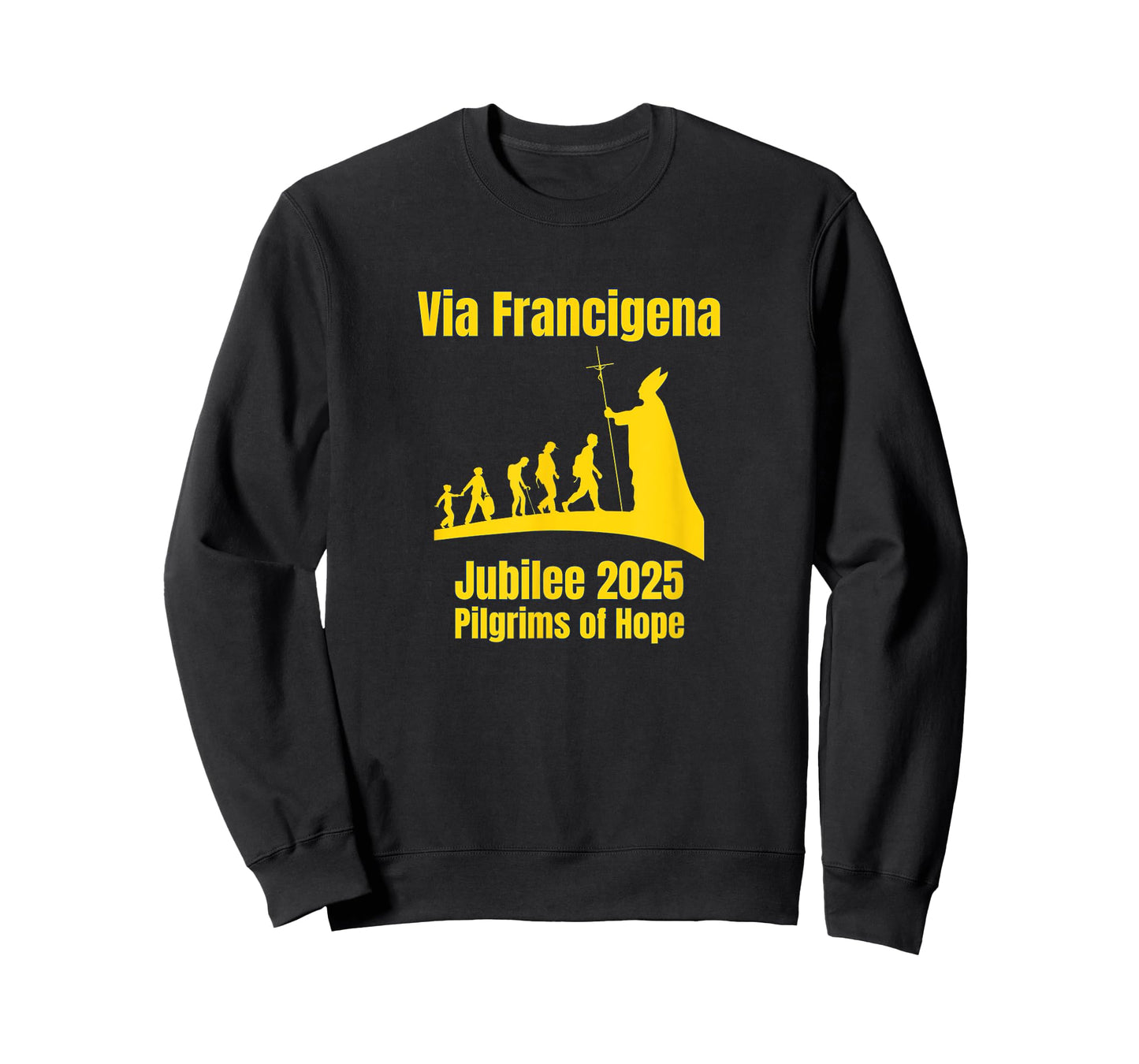 Italian Via Francigena Pope 2025 Jubilee Tops & Accessories T-Shirt