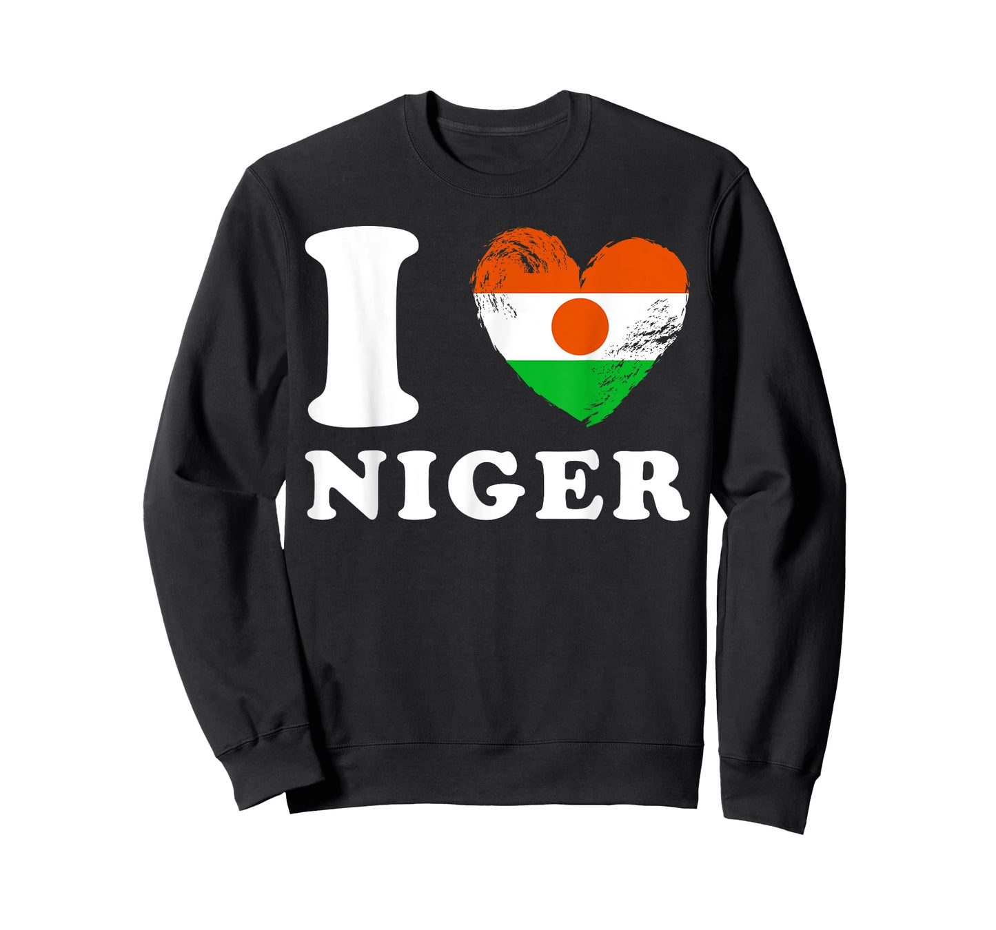 I Love Niger - Heart Flag Niger T-Shirt