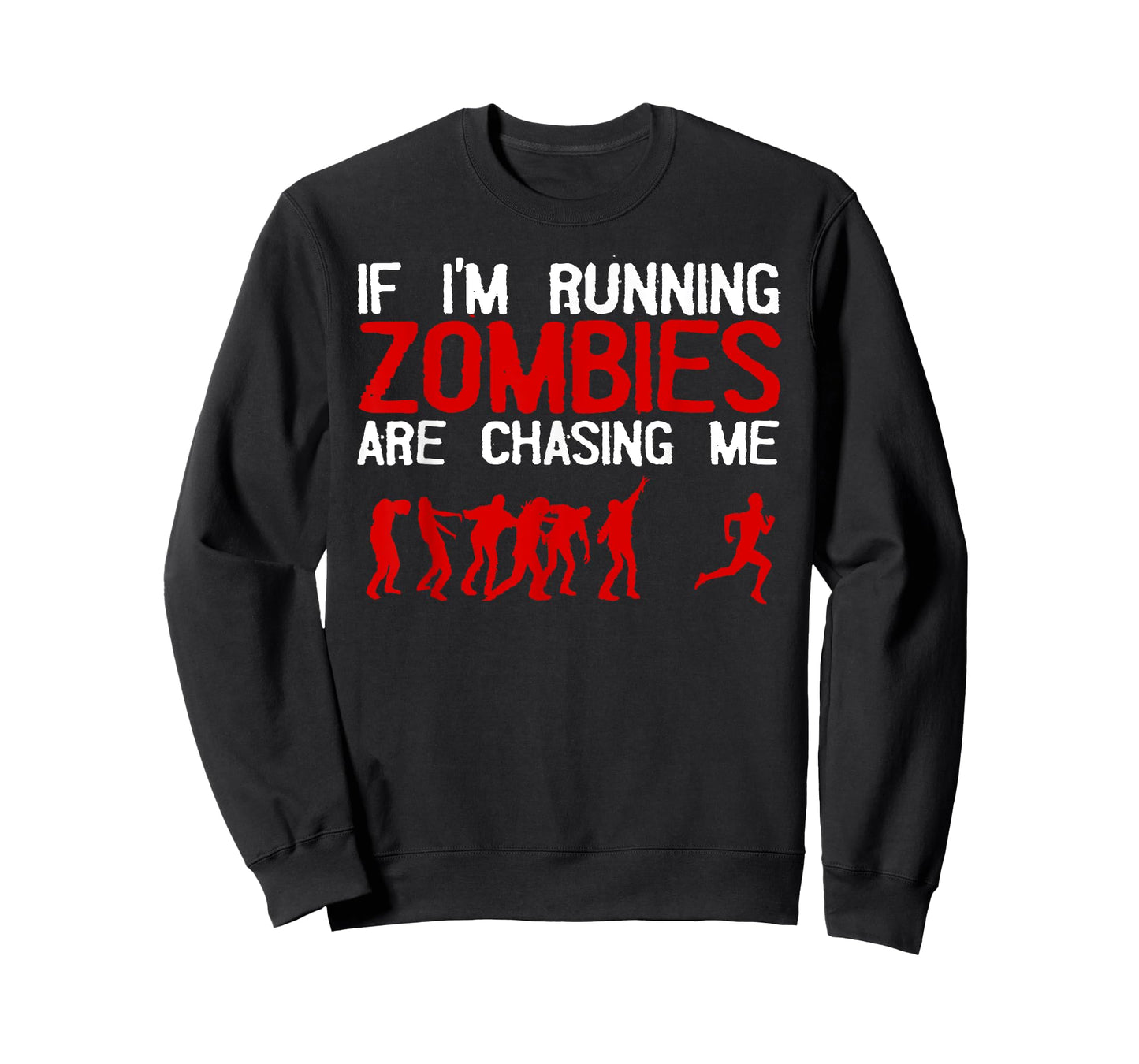 Zombie Running Design For Men Women Halloween Funny Running T-Shirt
