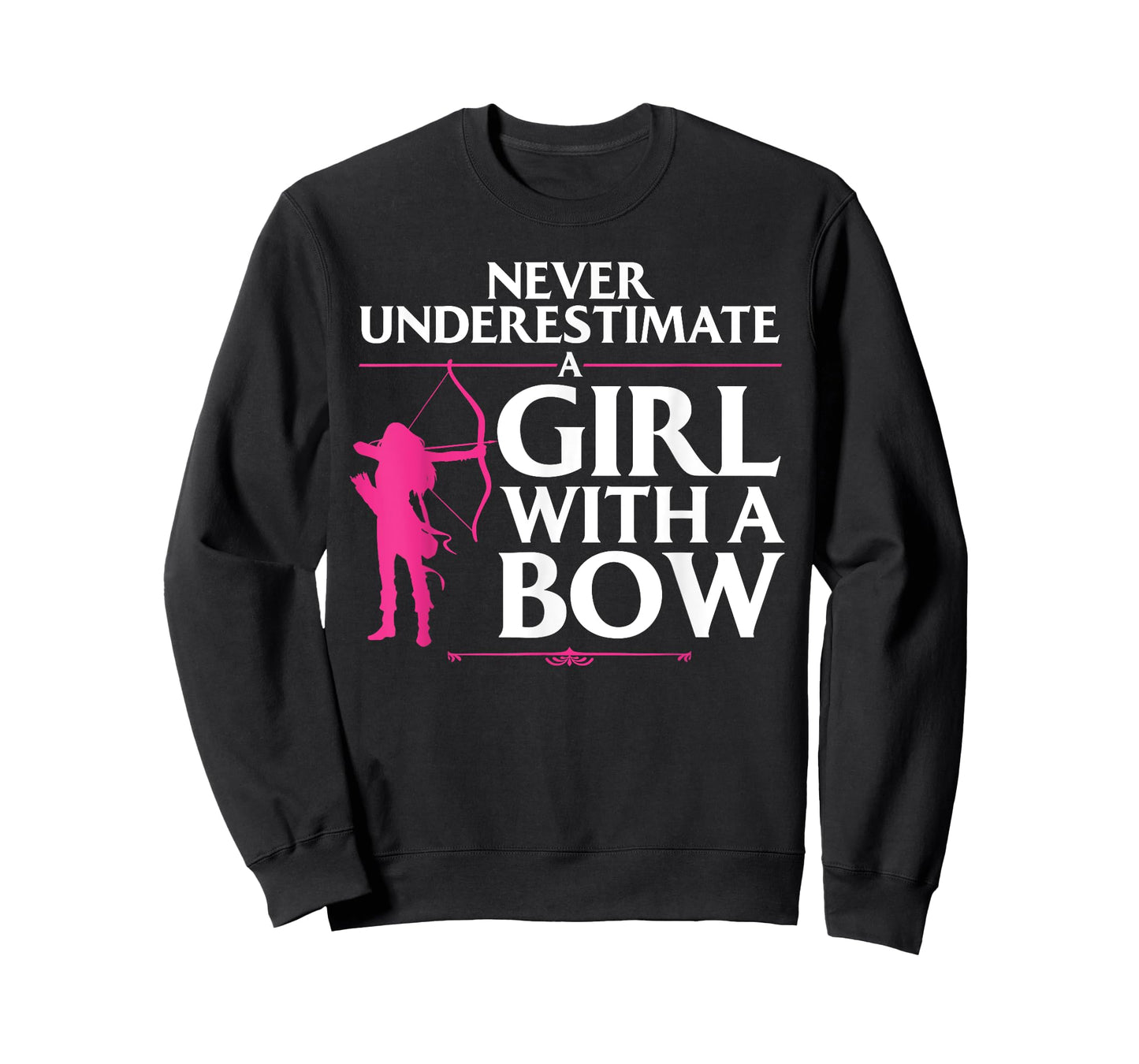 Funny Archery Design for Girls Women Bowhunter Fans Archery T-Shirt