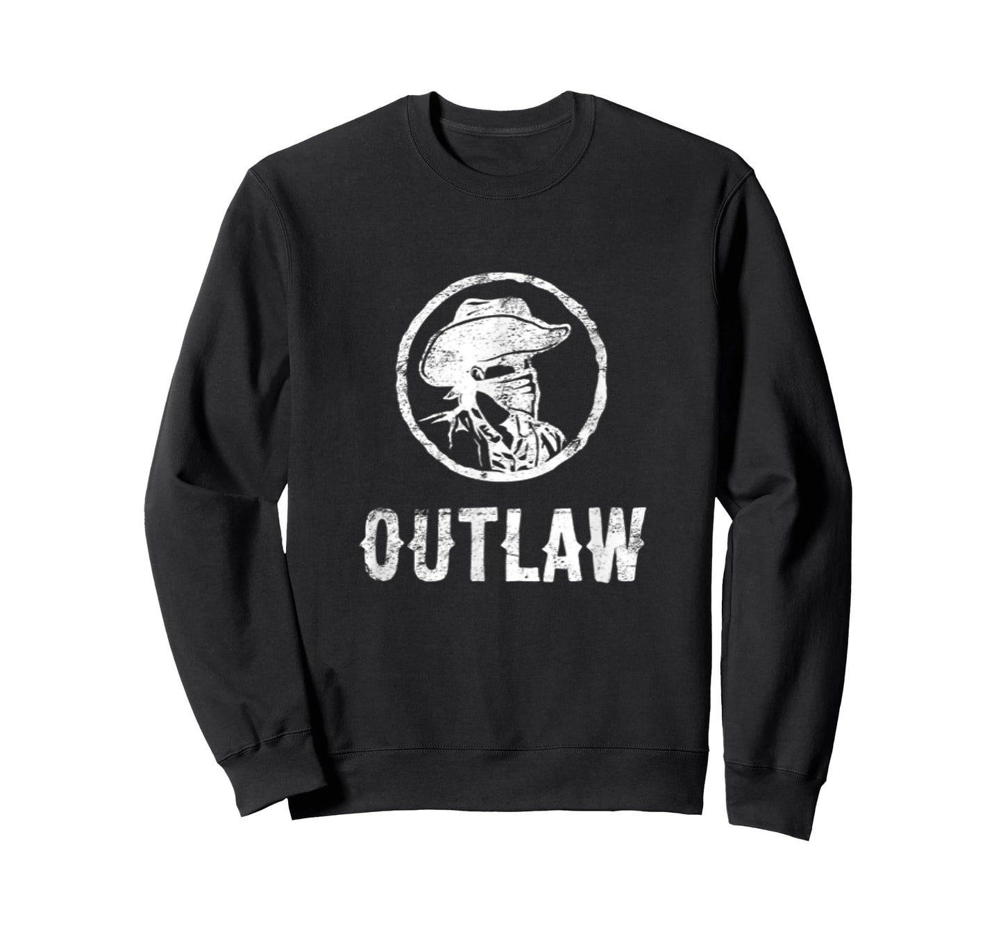 OUTLAW Old West fugitive rebels Renegades Western Style T-Shirt