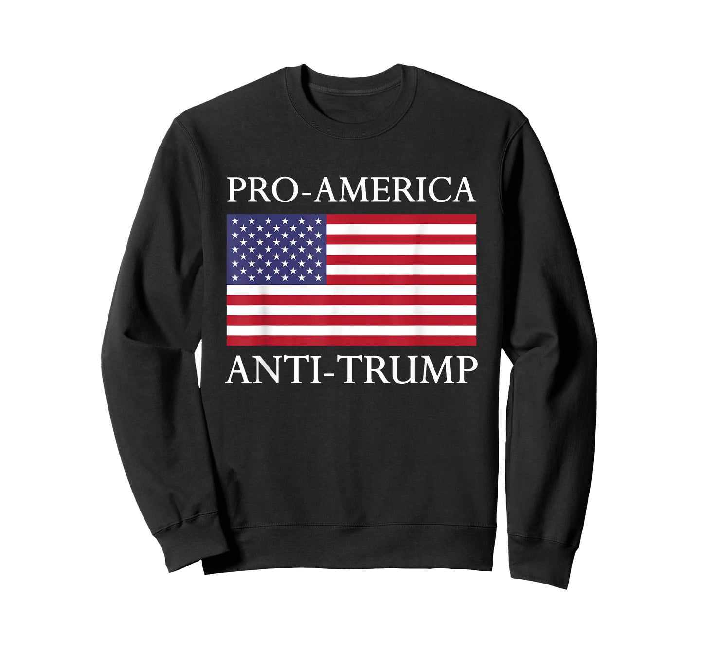 Pro-America Anti-Trump Shirt - American USA Flag Resist Women Kids Men T-Shirt