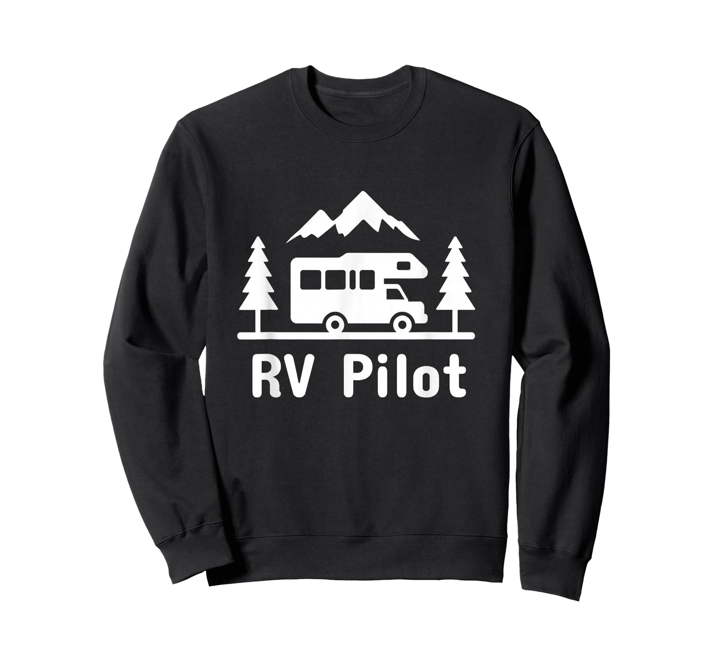 RV Pilot Camping Motorhome Road Trip Camper T-Shirt