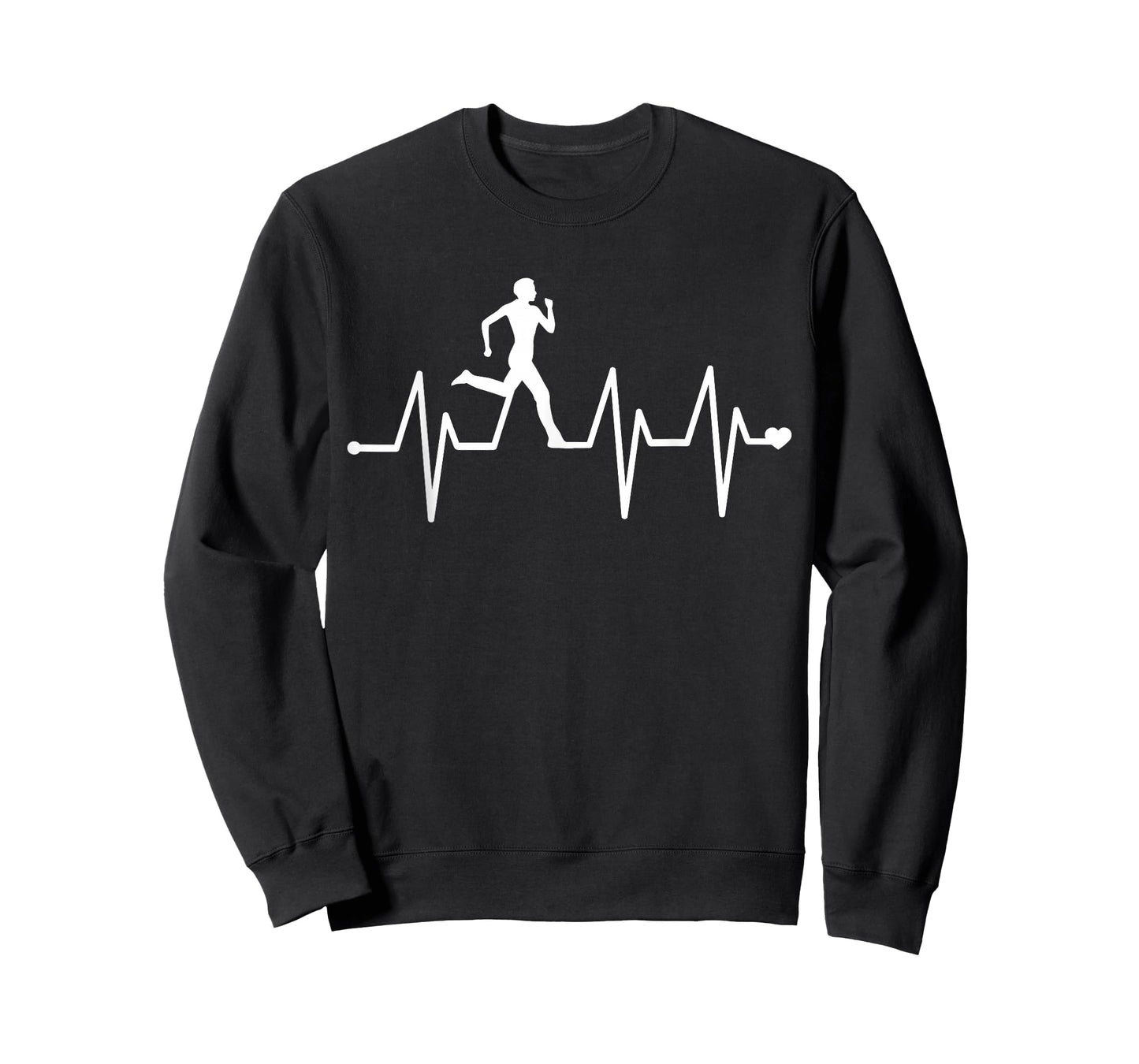 Athletics Heartbeat Pulse - Funny Running T-Shirt
