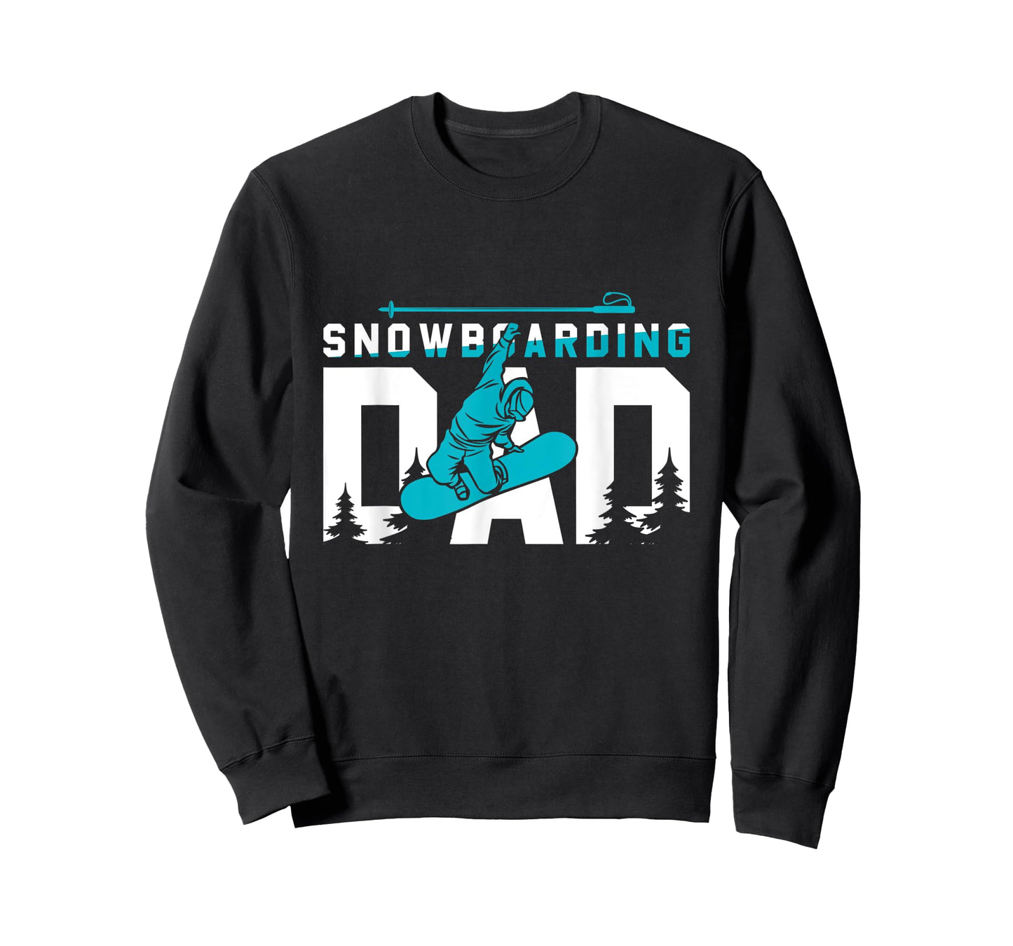 Cool Snowboarding Dad Gift T-Shirt