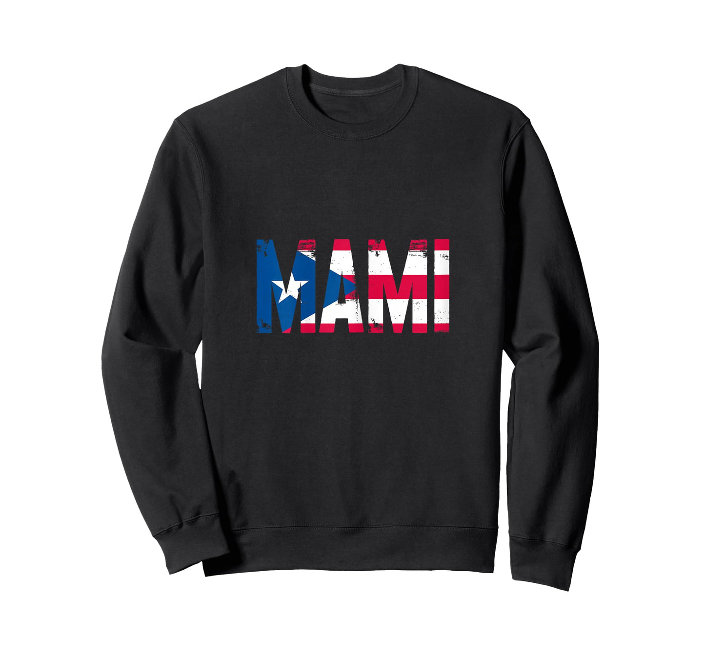 Mami Puerto Rican Mom Mommy Mother Puerto Rico Flag T-Shirt
