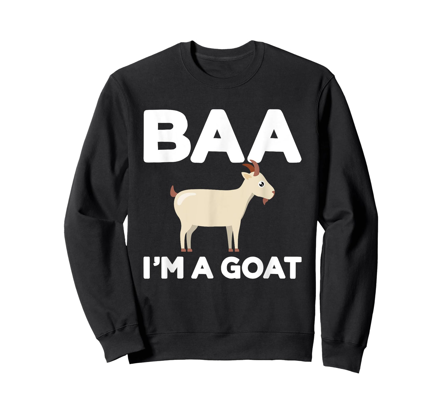 Baa Im a Goat Funny Lazy DIY Costume for Halloween Party T-Shirt
