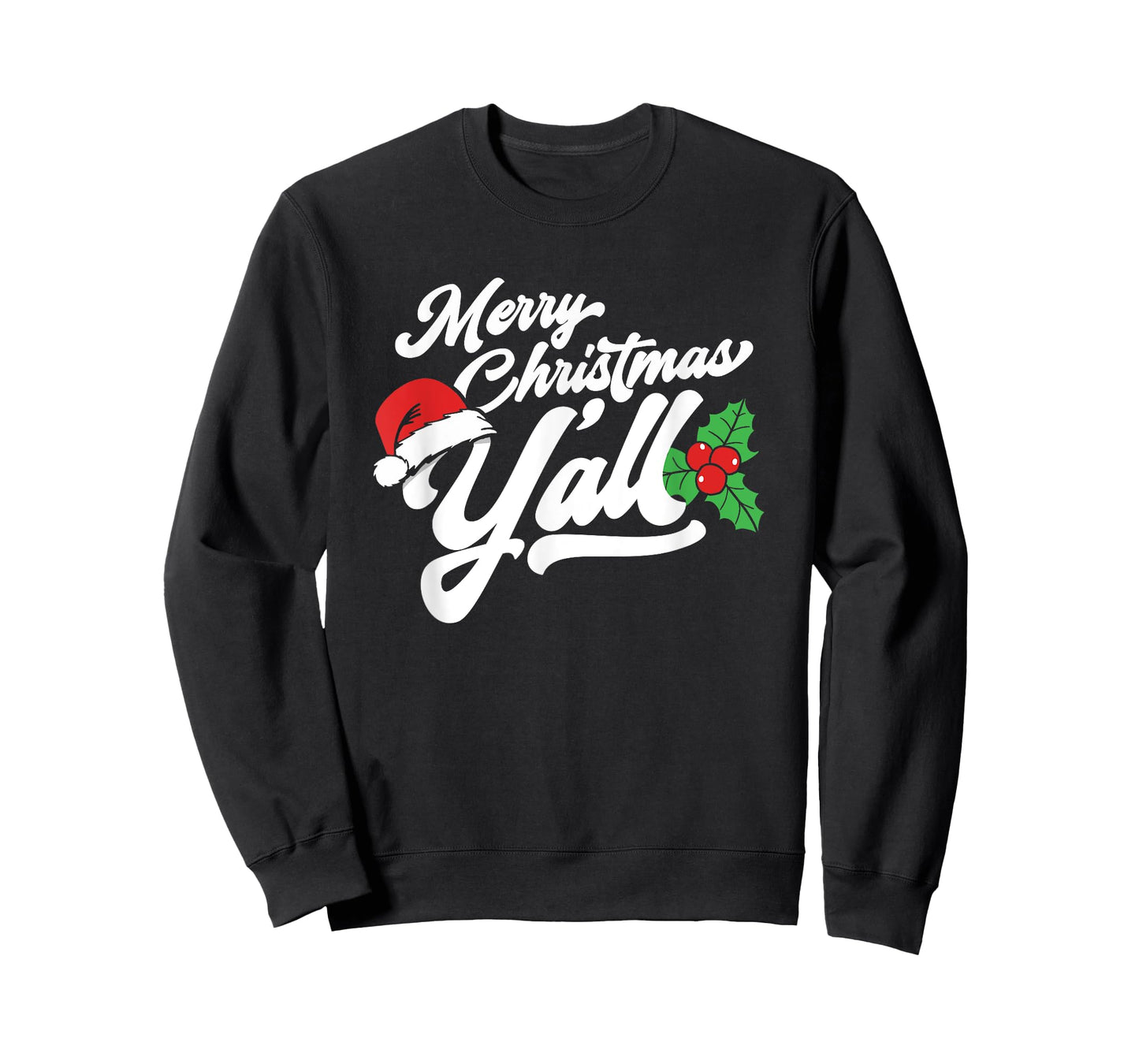 Merry Christmas, Y'all Funny Country Southern Holiday T-Shirt