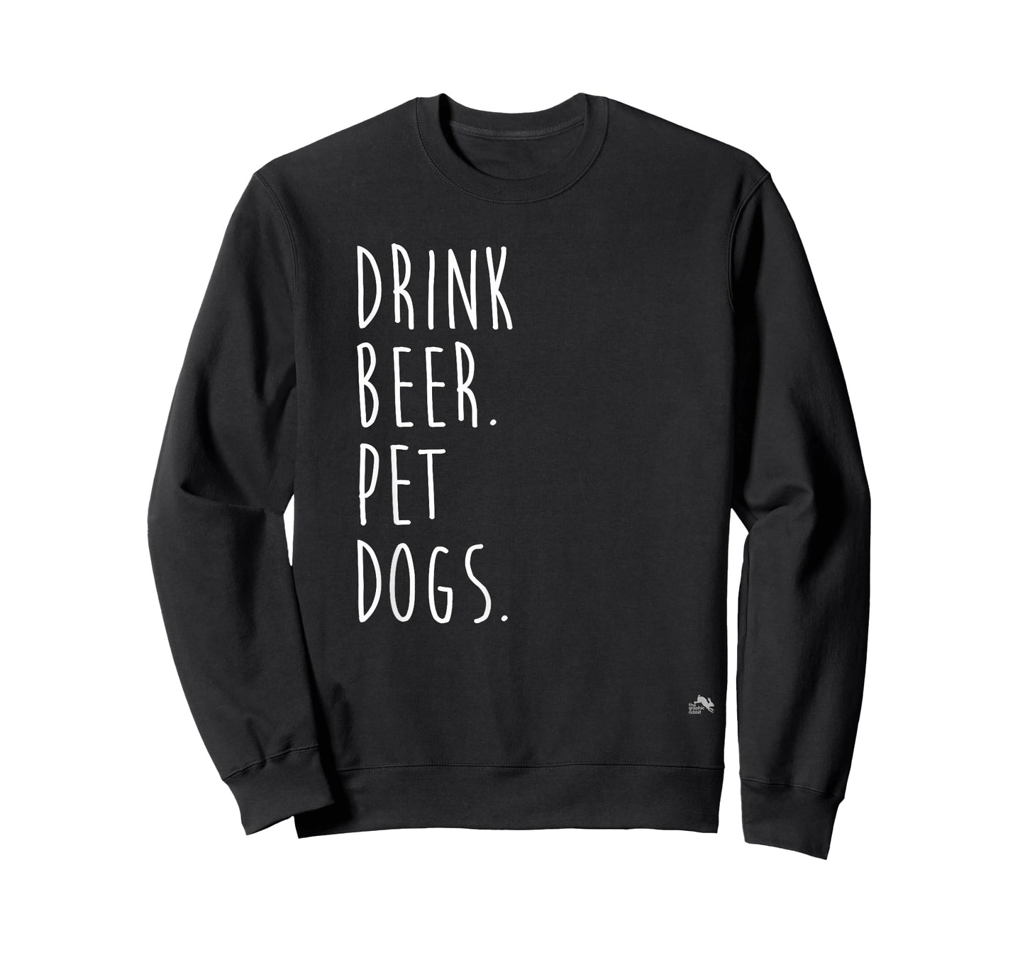 Drink Beer. Pet Dogs. Dog Lover T-Shirt
