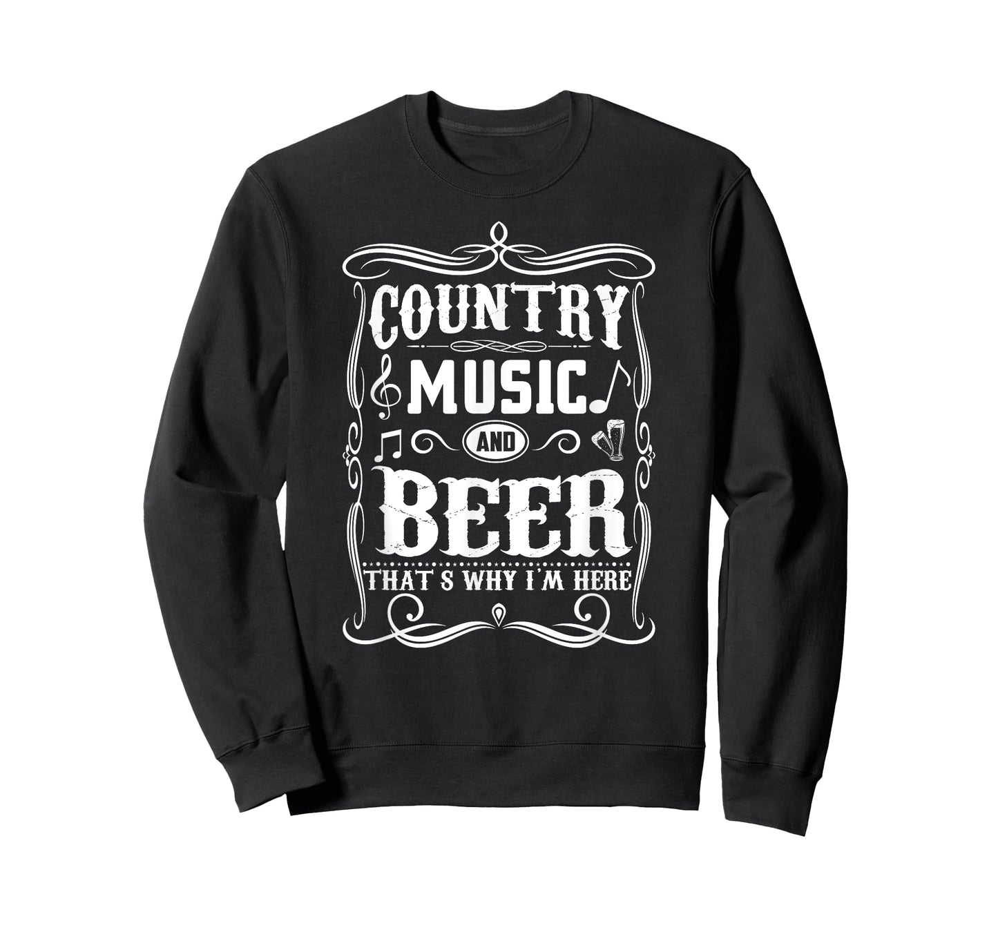 Country Music Beer Lover Vintage Guitar Cowboy Boots Product T-Shirt