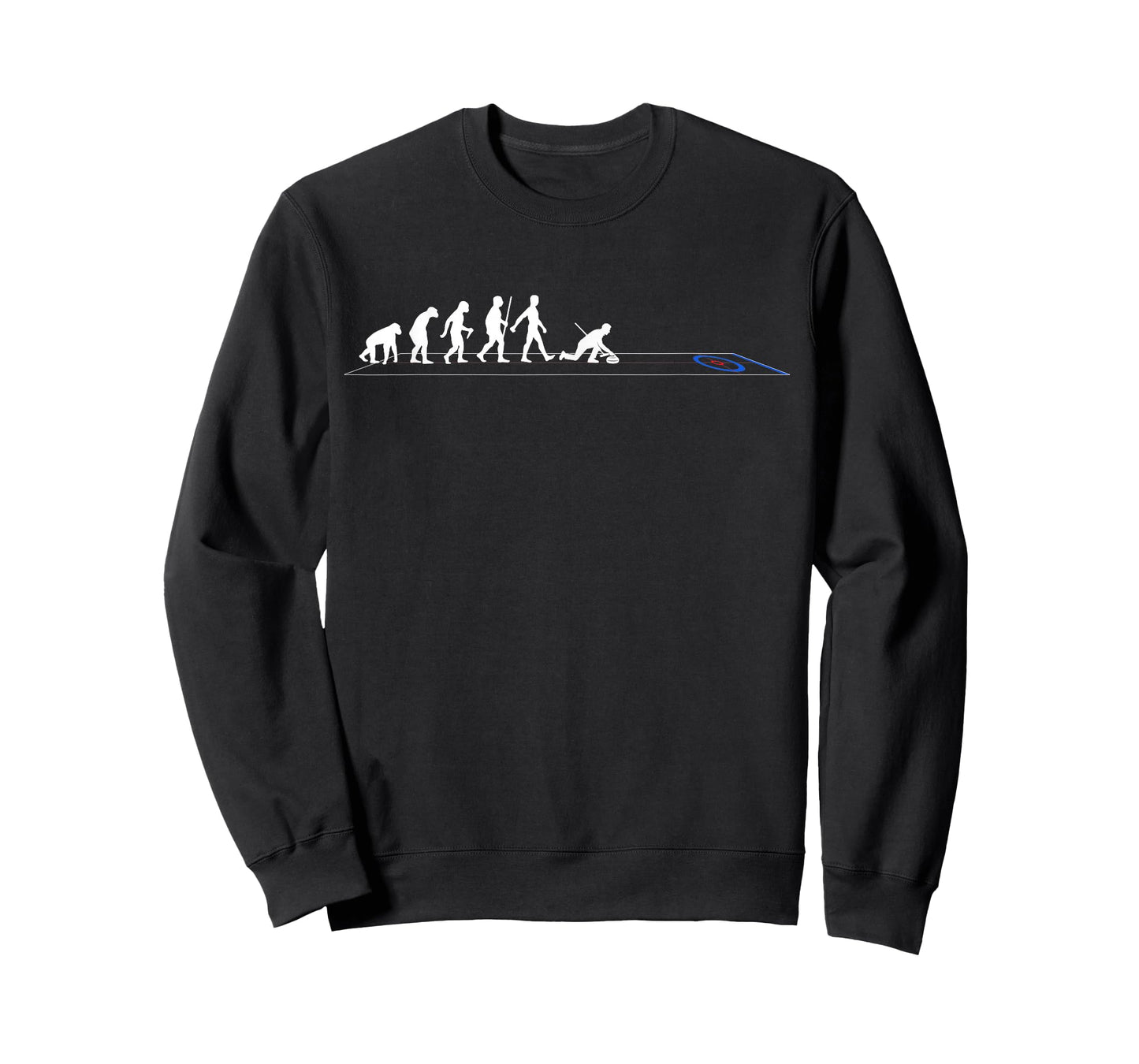 Cool Curling Art for Men Women Stone Ice Curling Sport Lover T-Shirt