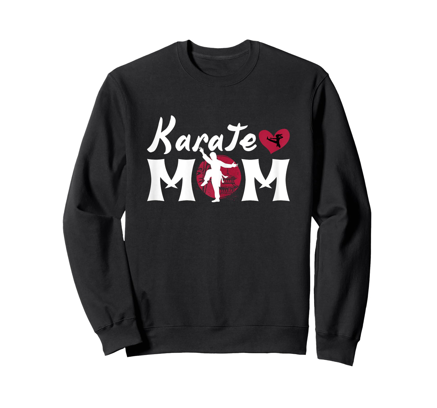 Funny Karate Lover Mom Graphic for Women and Girls Karatist T-Shirt