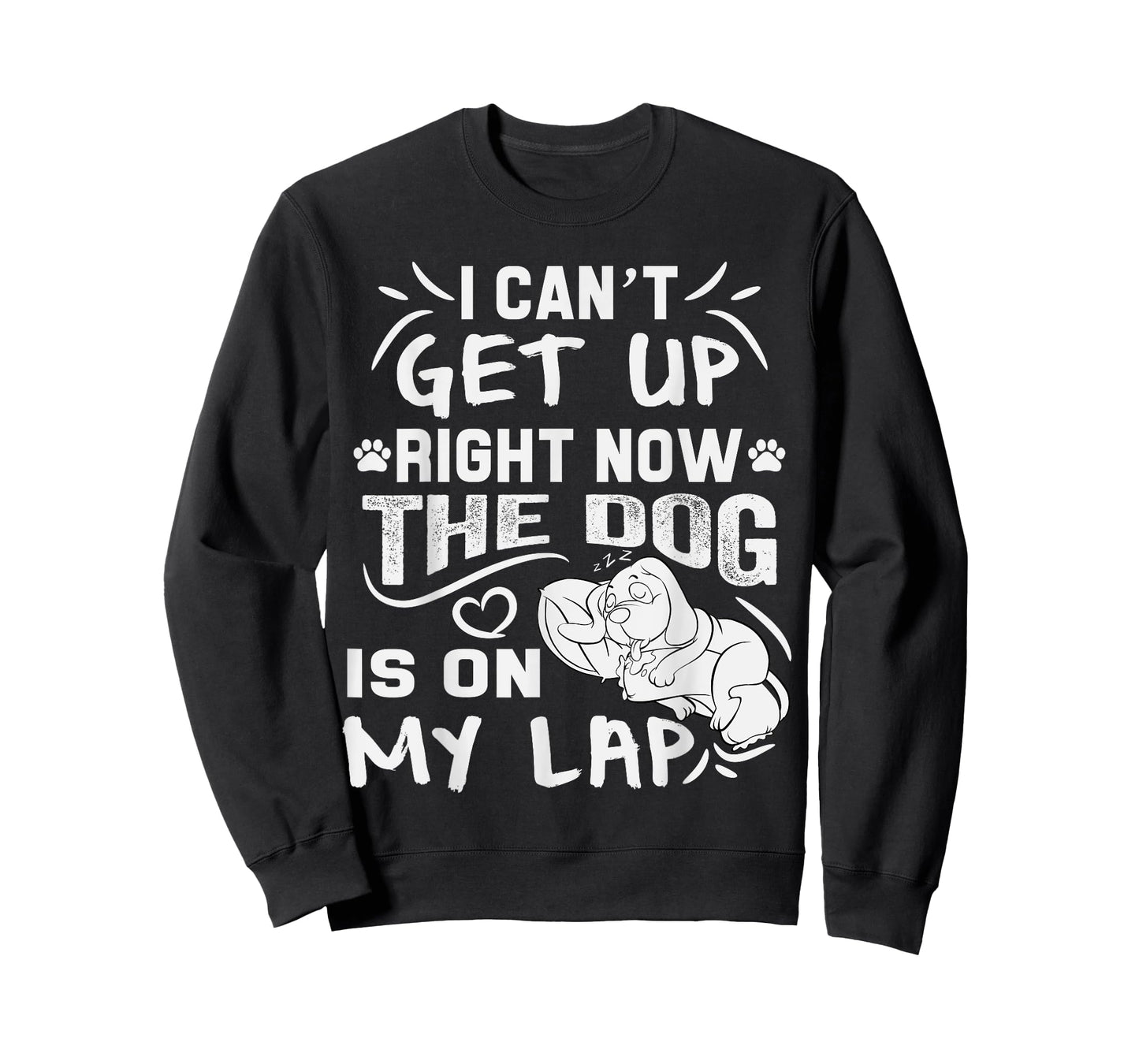 I Can’t Get Up Right Now The Dog Is On My Lap Dog Lovers T-Shirt