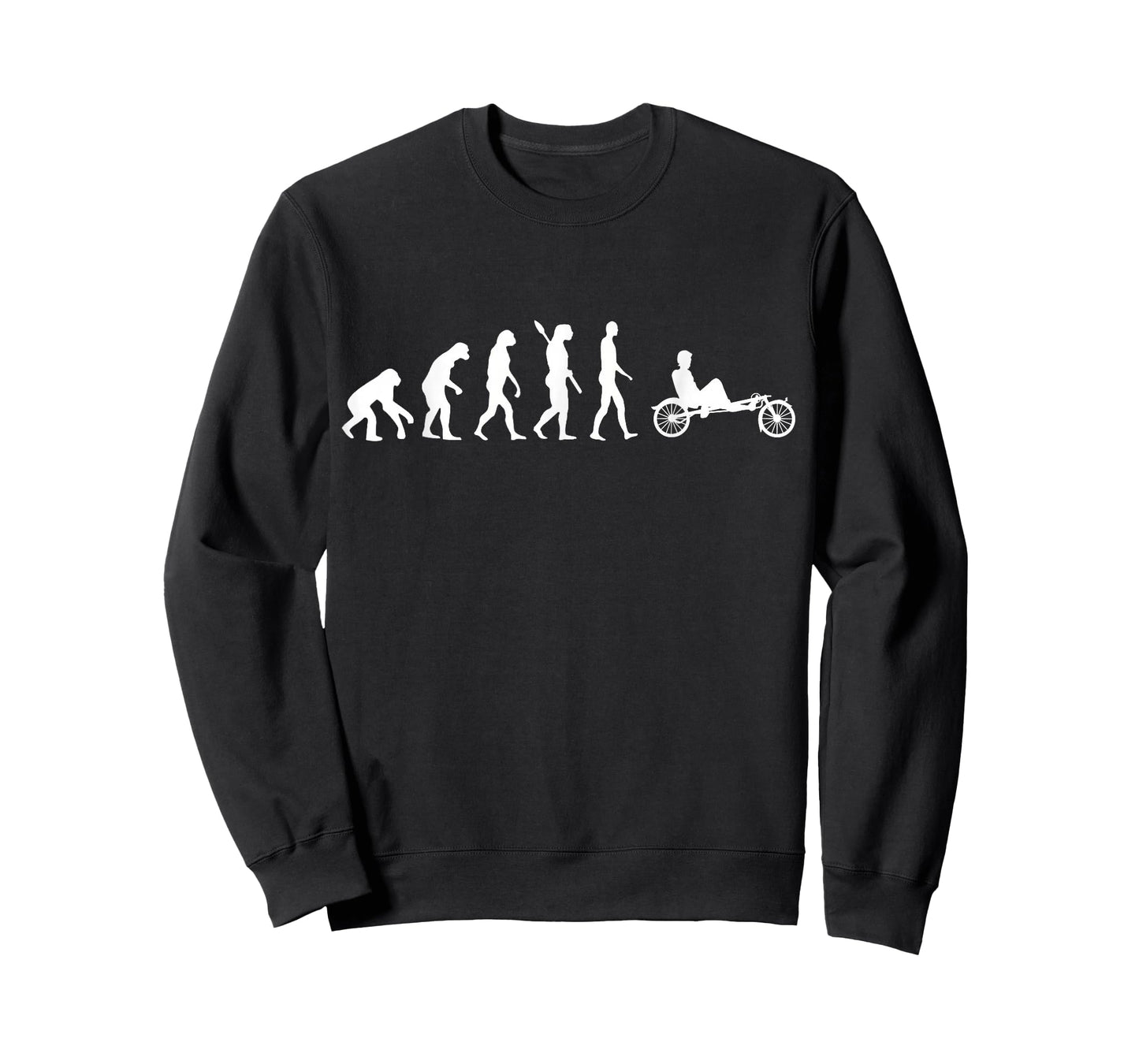 Recumbent Bike Cyclist Evolution Triker Recumbent Trike T-Shirt