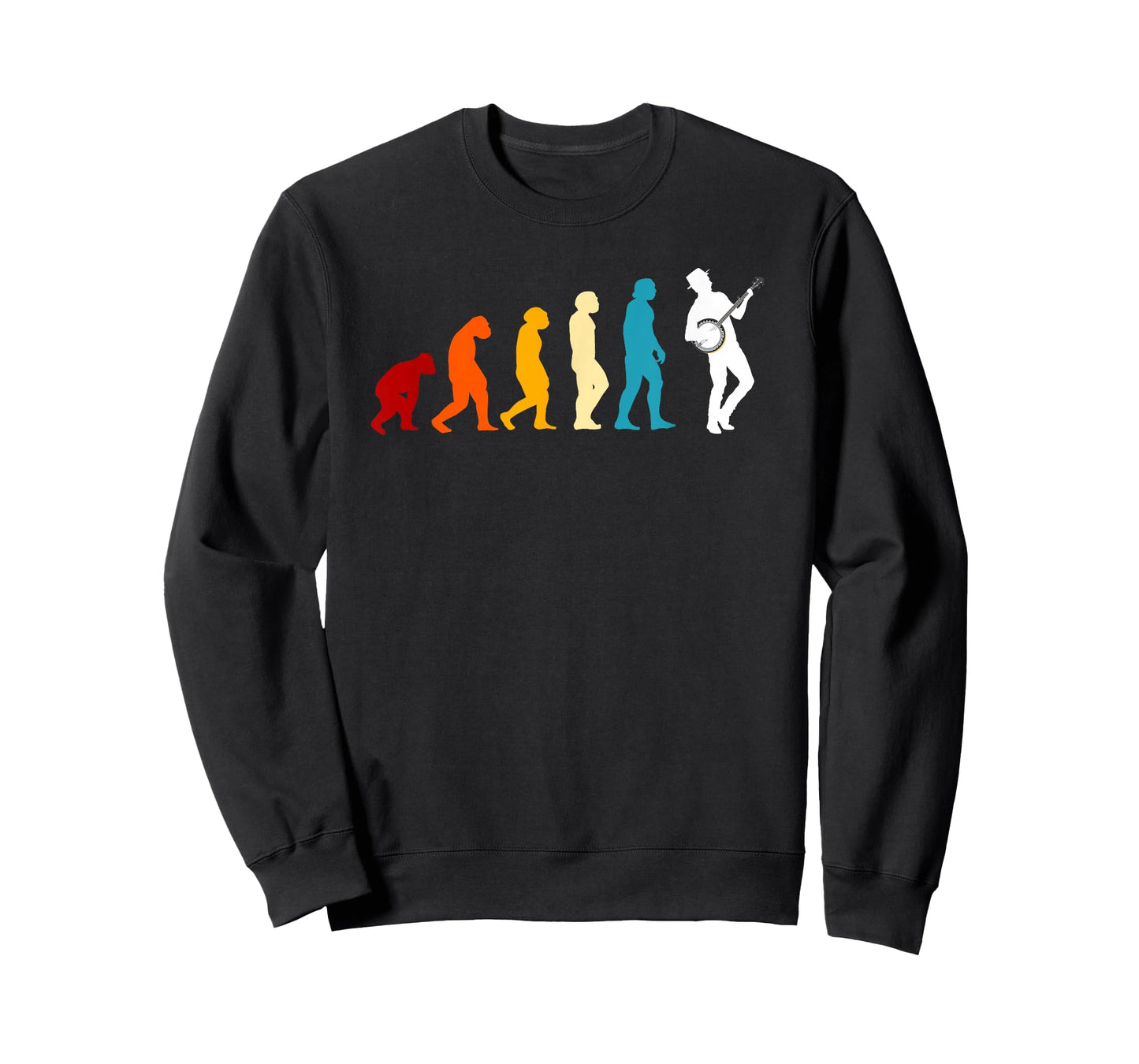 Great Banjo Evolution Gift Idea Bluegrass Music T-Shirt