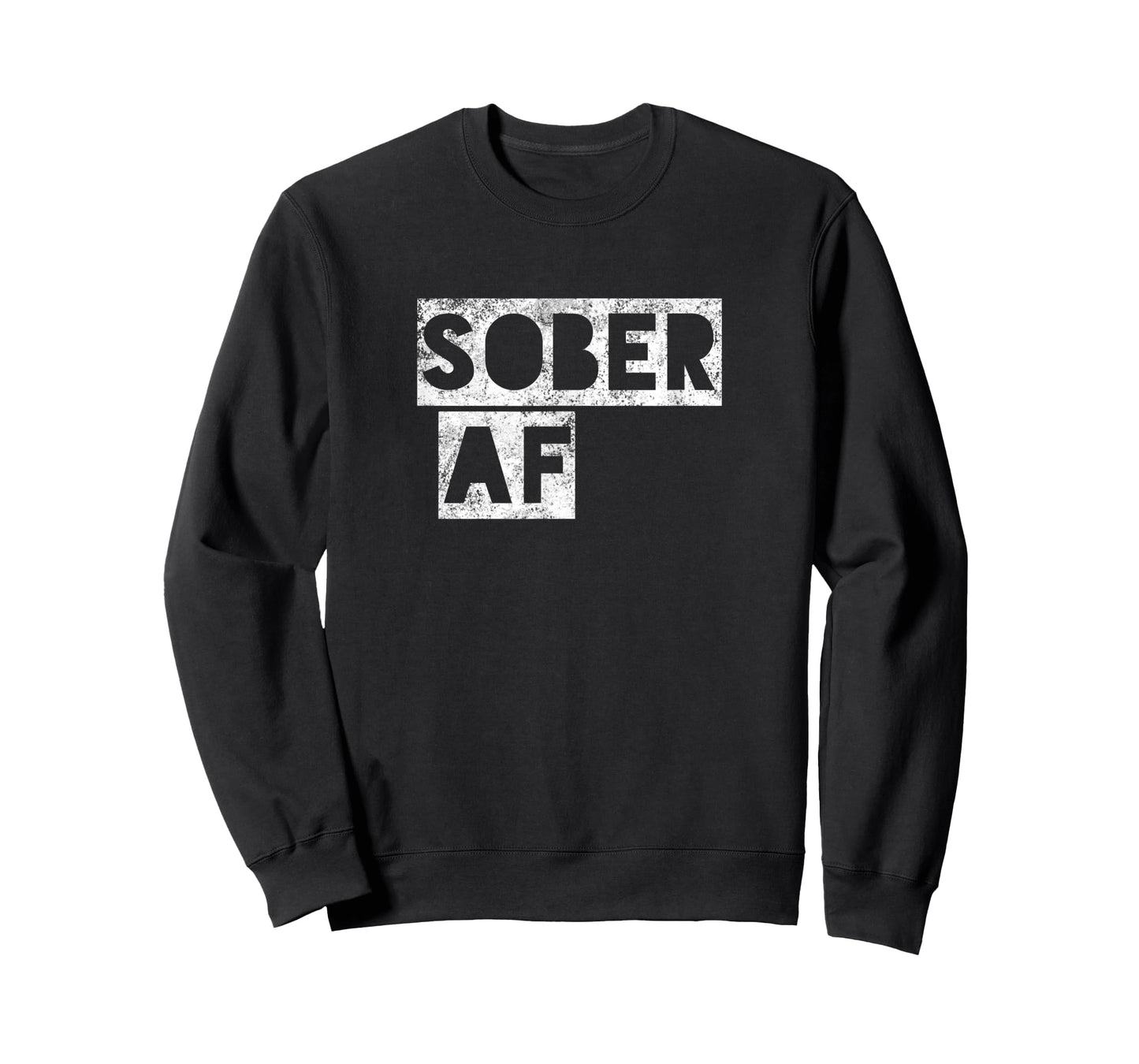 SOBER AF 12 Step Recovering Life AA NA Gift Idea T-Shirt Tee