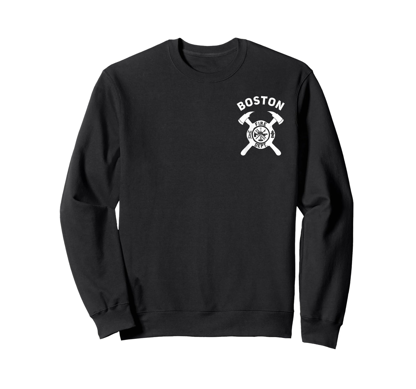 City of Boston Fire Department Massachusetts Firefighter T-Shirt