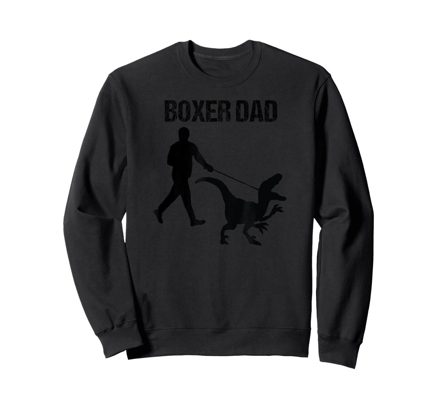Boxer Dog dad Dinosaur Men Women Kids T-Shirt