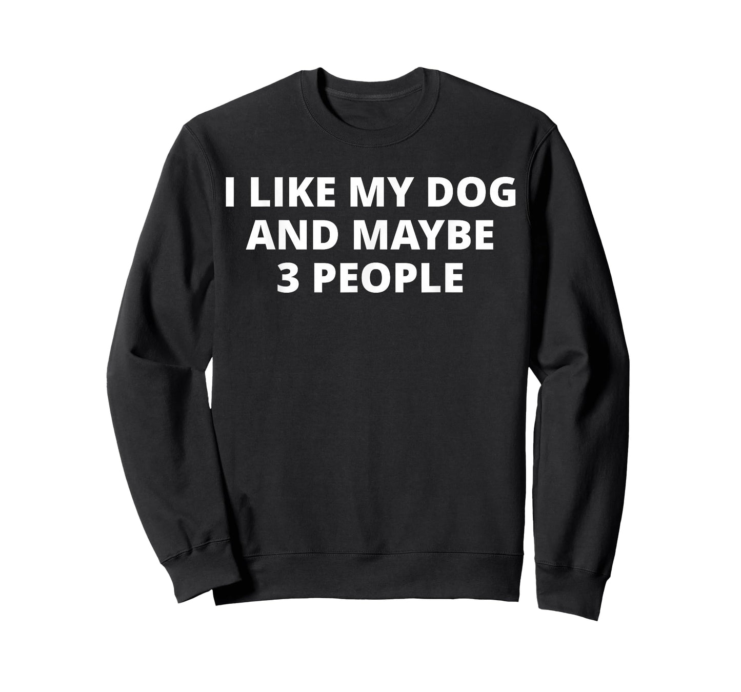 I Like My Dog And Maybe 3 People T-Shirt