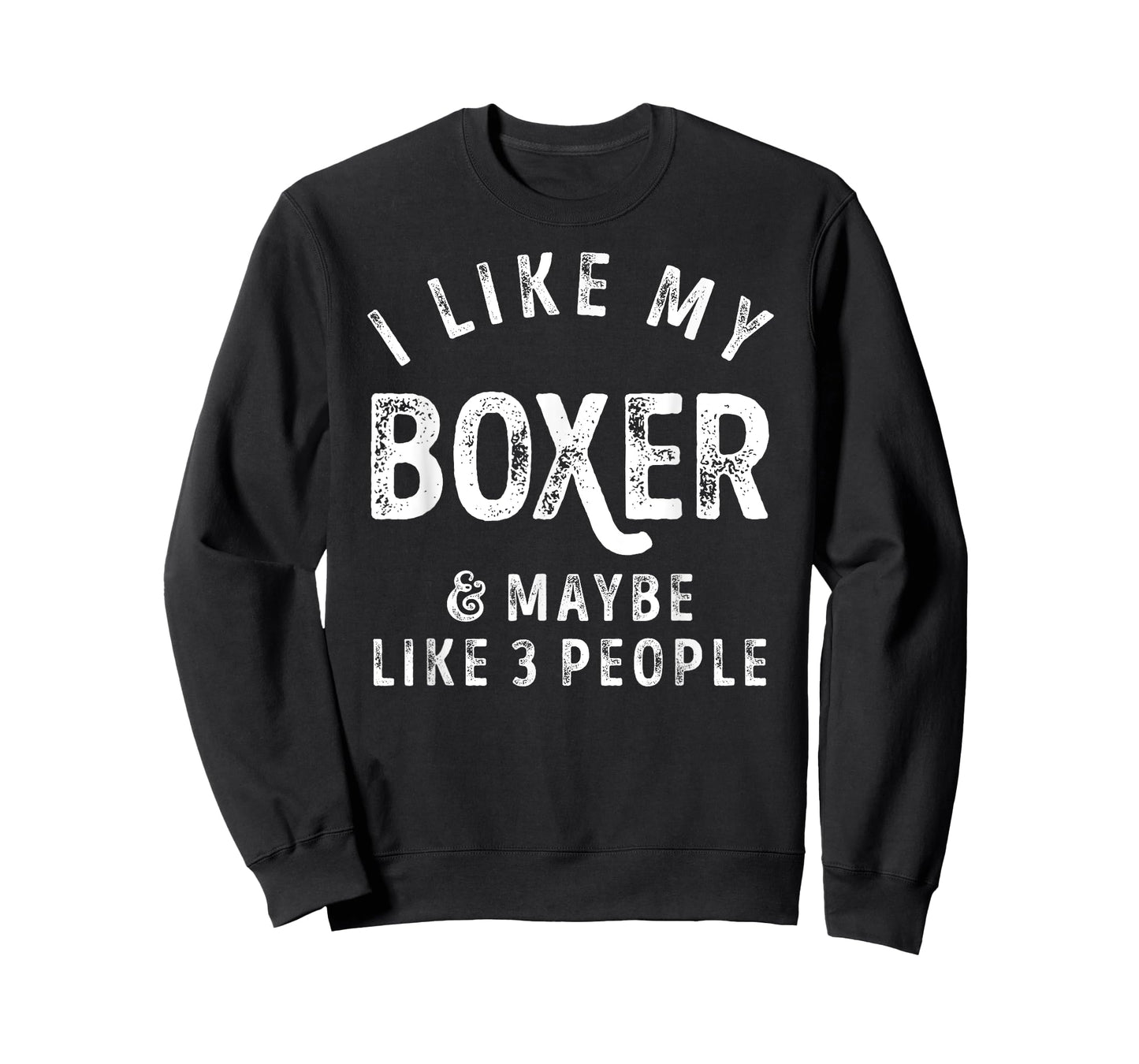 I Like My Boxer And Maybe Like 3 People Dog Lover Retro Men T-Shirt