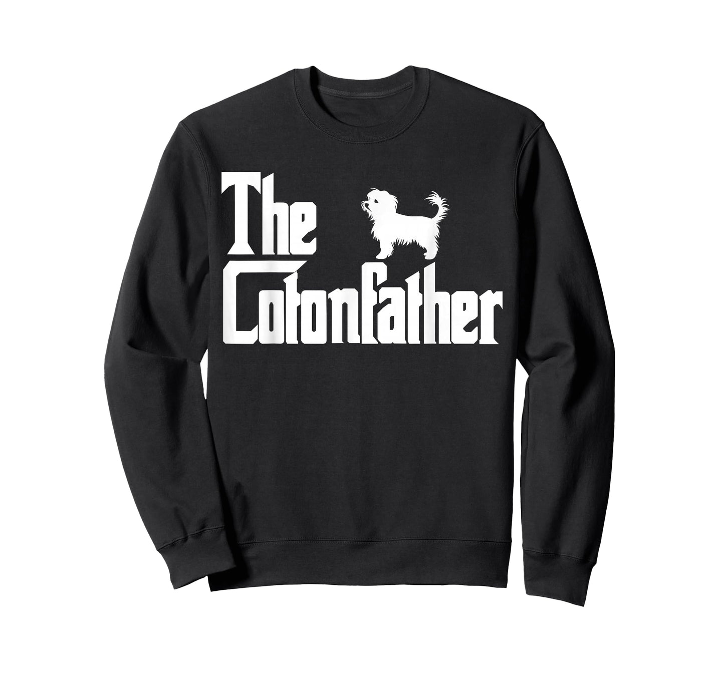 The CotonFather Funny Coton de Tulear Dog Dad Shirt Men T-Shirt
