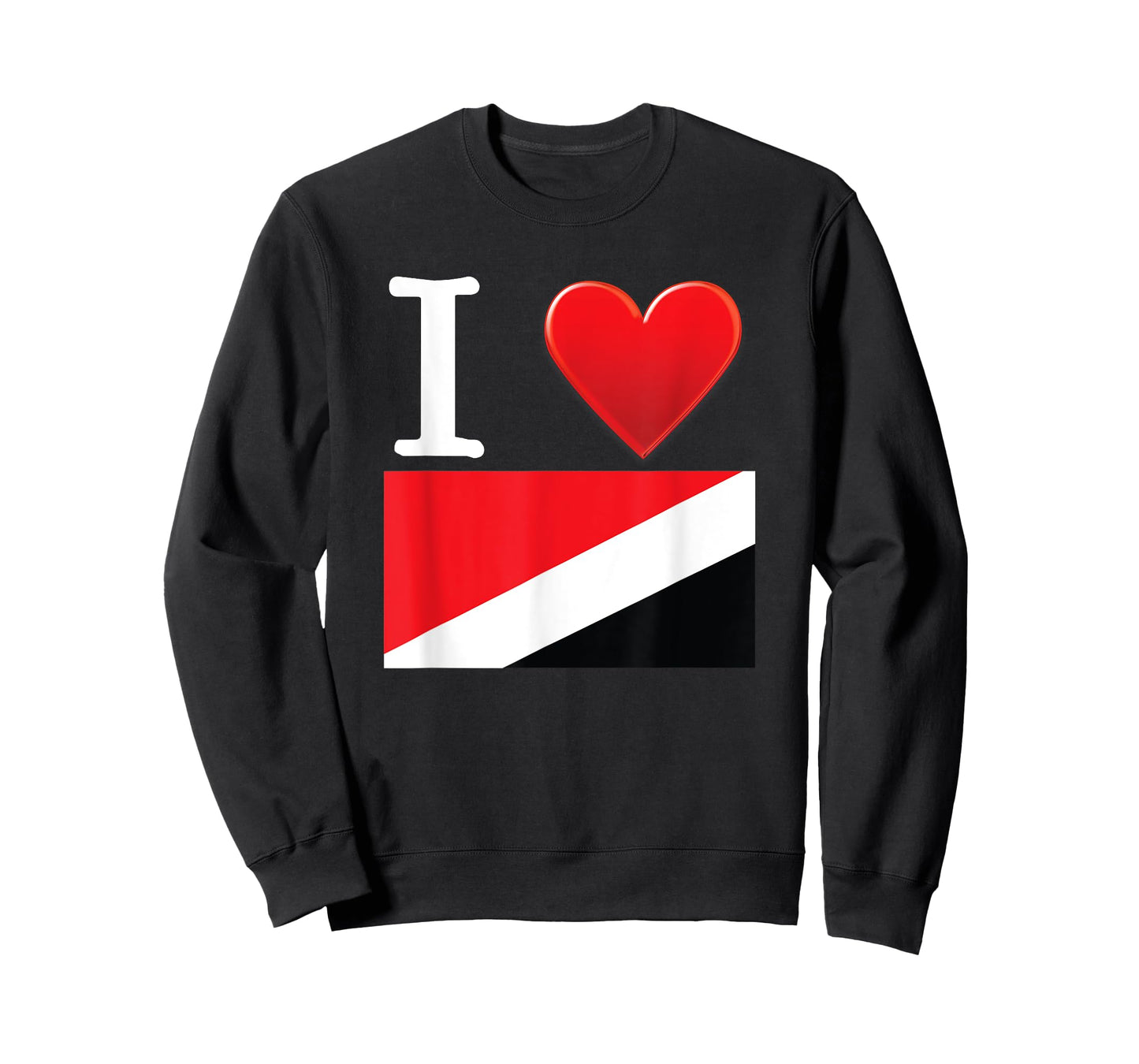 I Heart Love Principality of Sealand Flag T-Shirt