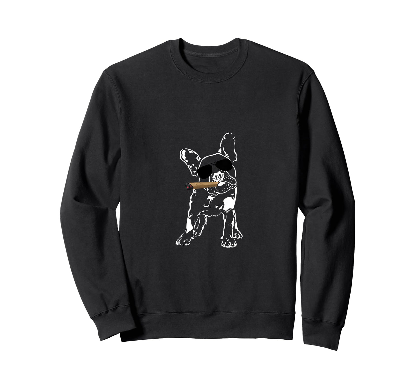 Cigars And French Bulldog T Shirt Gift Idea Cigar Dog Lover T-Shirt