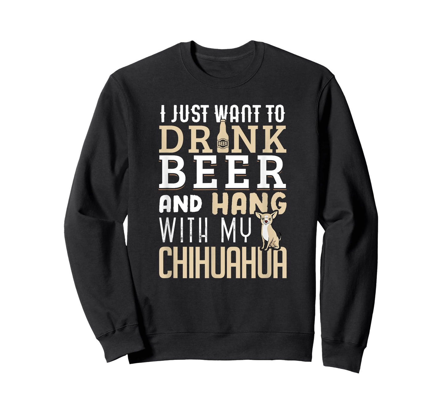 Funny Father's Day Dog Lovers Chihuahua Dad Shirt T-Shirt