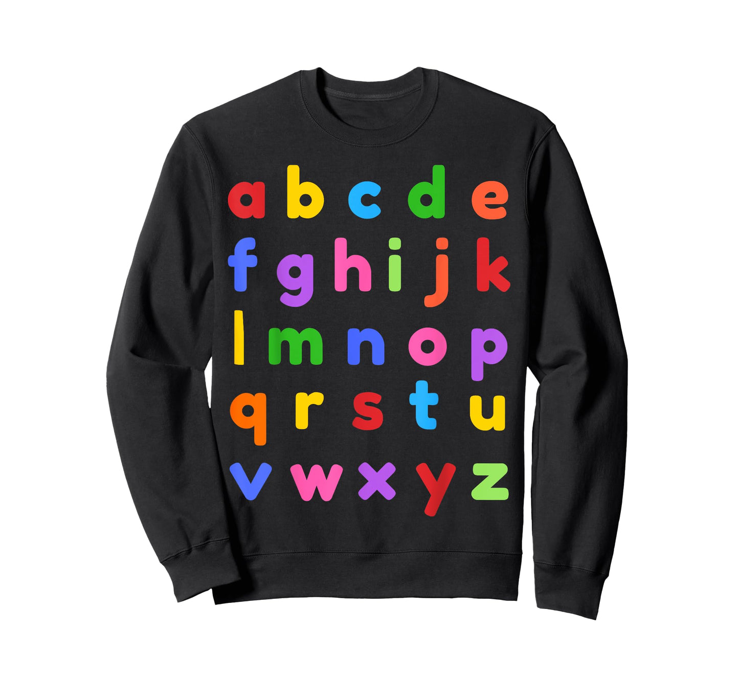 Alphabet Shirt Lowercase ABC Letter T-Shirt Teachers Kids T-Shirt