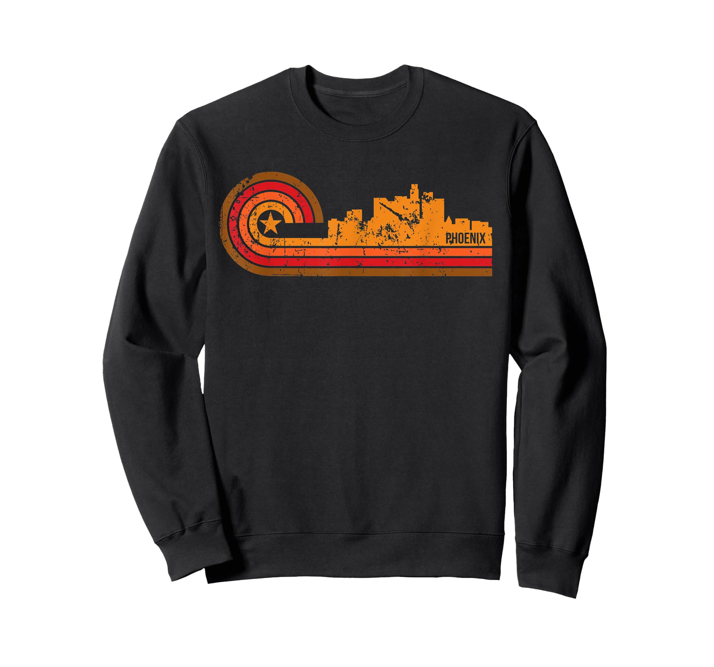 Retro Phoenix T-Shirt - Phoenix AZ Skyline Shirt