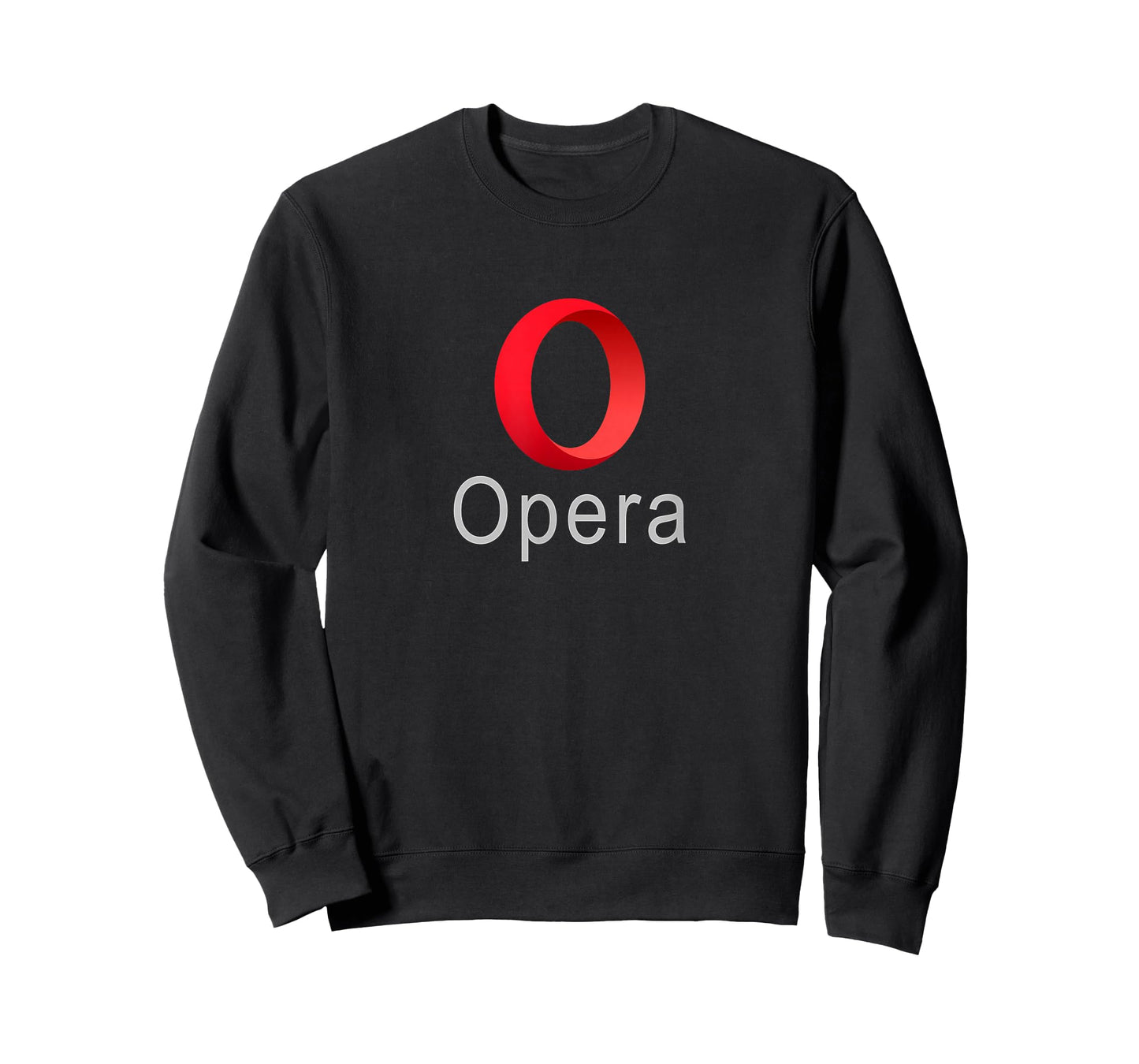 Opera Browser T-Shirt with Logo Fast Security web tee T-Shirt
