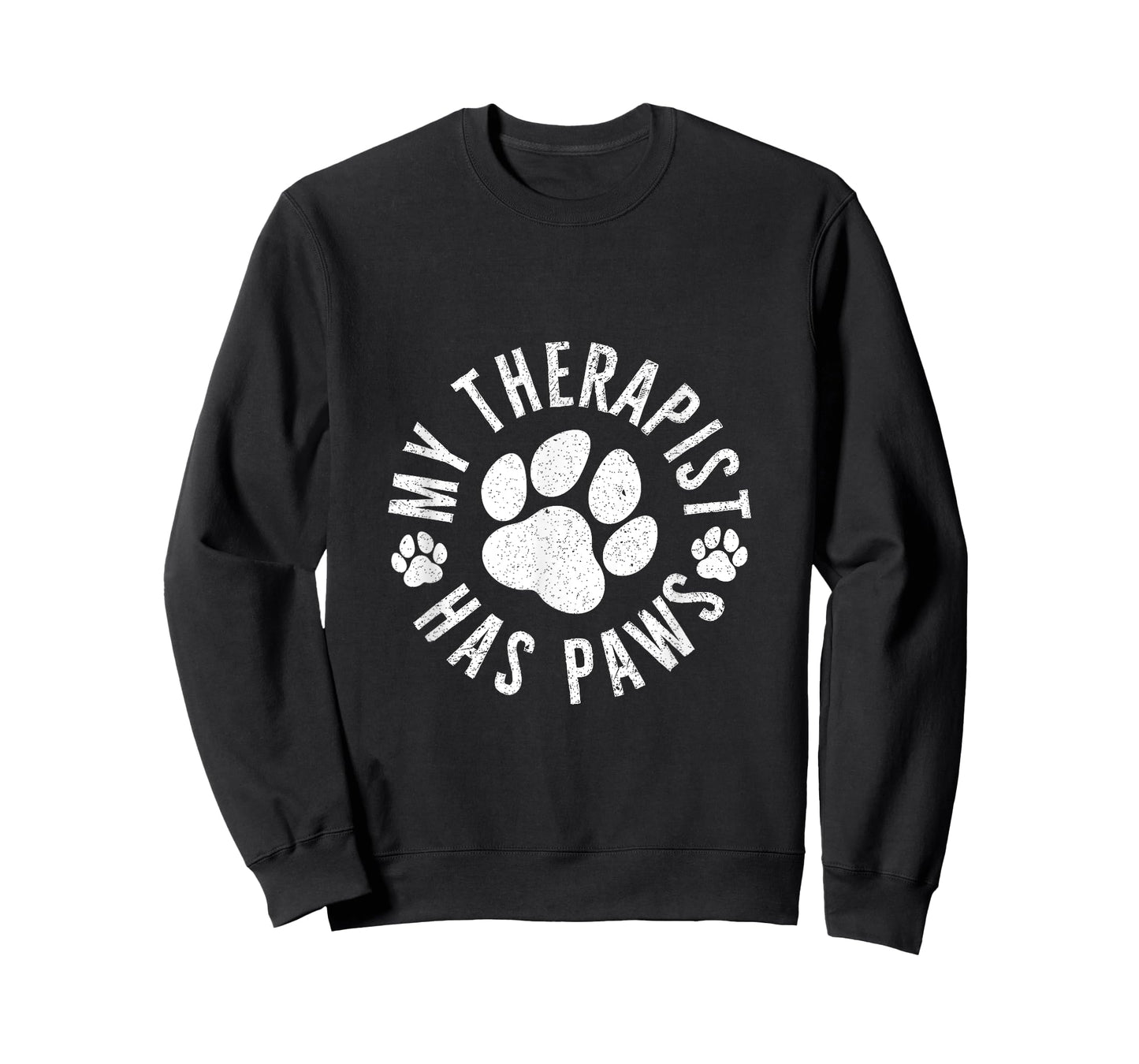 My Therapist Has Paws Funny Dog Lover T-Shirt