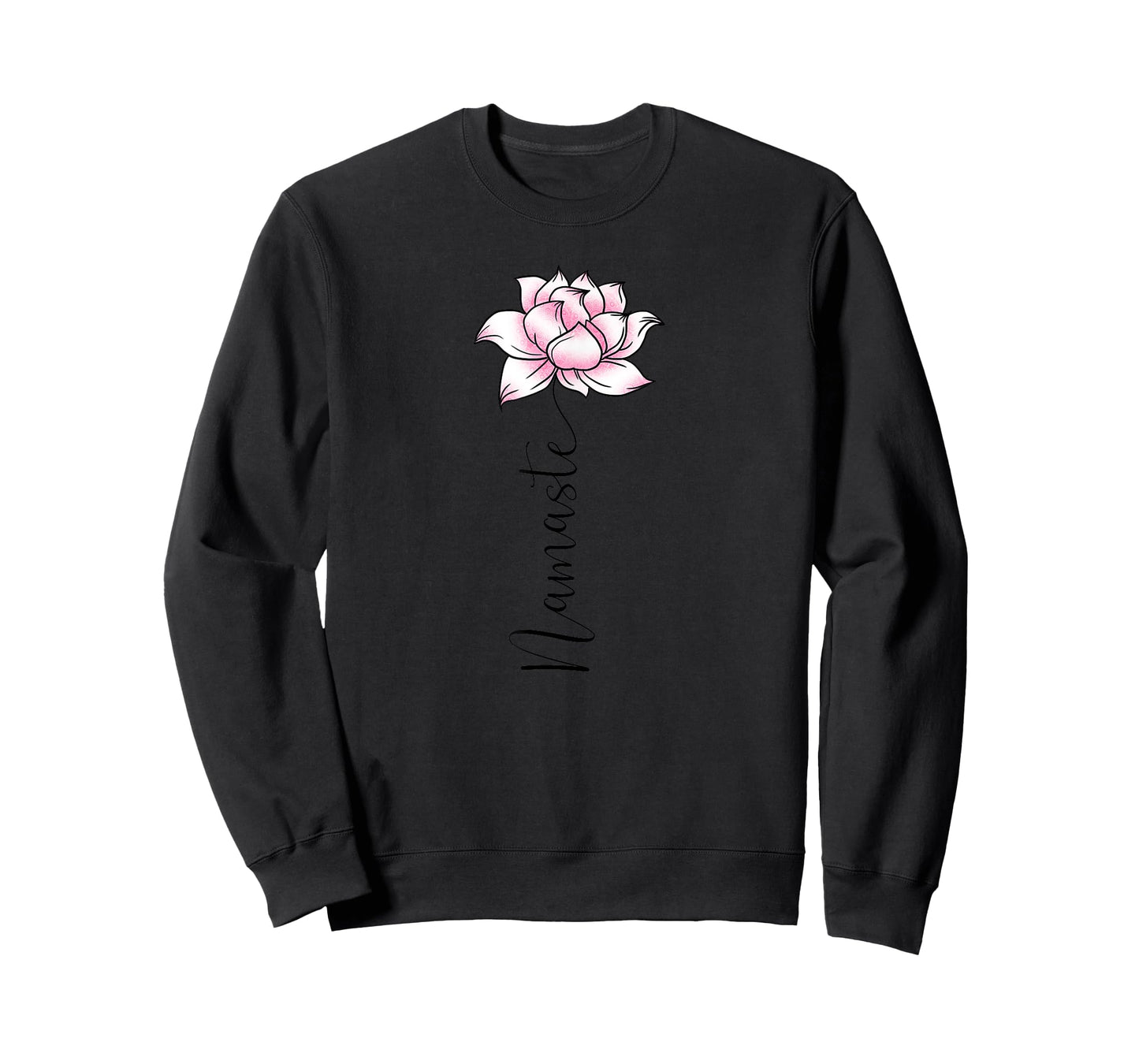 Namaste Lilly Lotus Pink Flower Cute Hindi Yoga Lover Gift T-Shirt