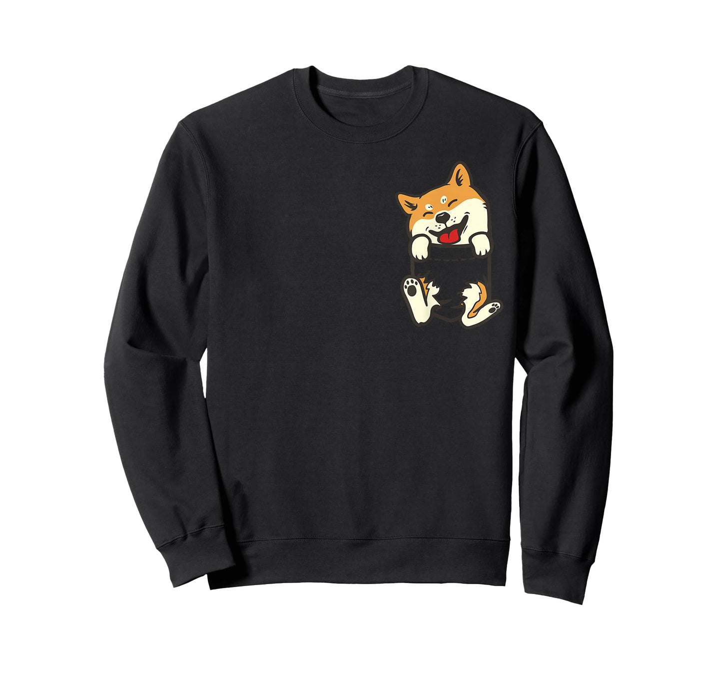 Pocket Shiba Inu Feet Cute Doge Akita Dog Lover Owner Gift T-Shirt